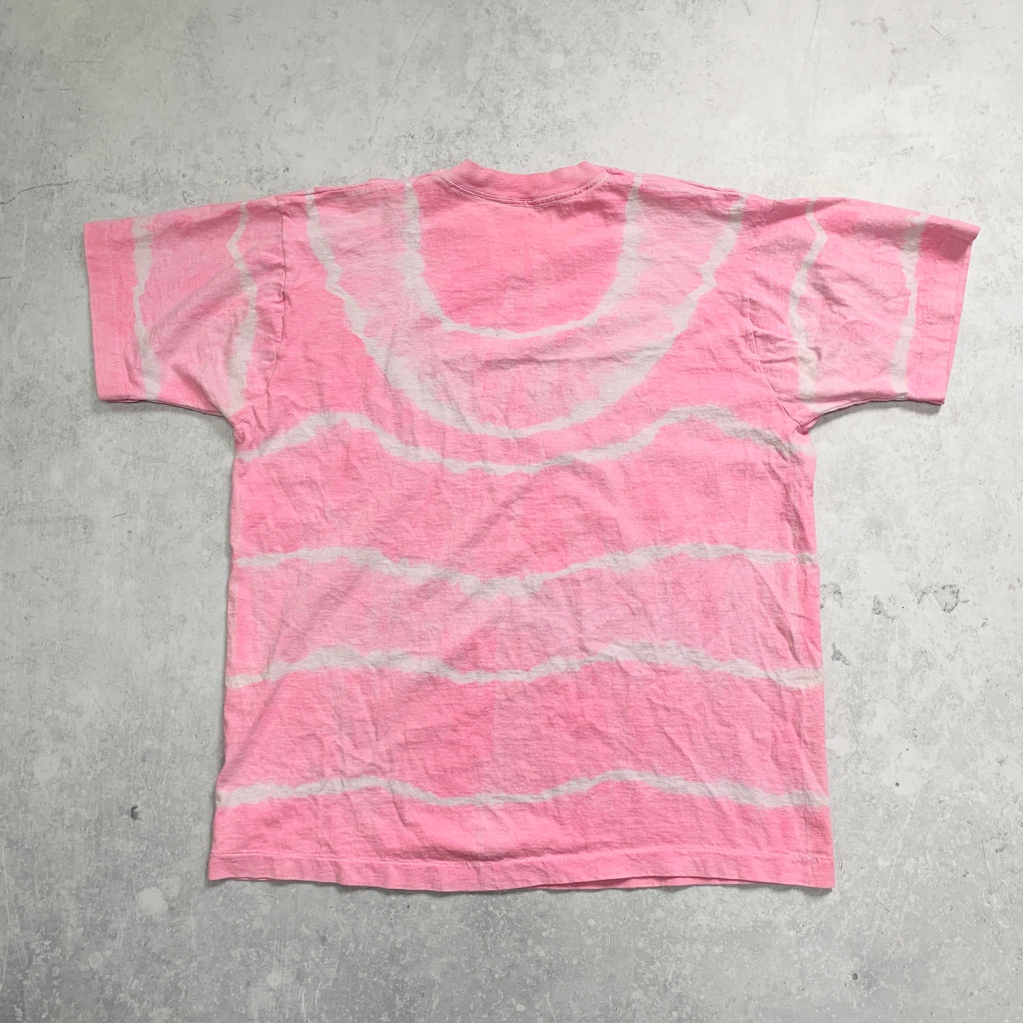 Vintage T Shirt Mens XL Pink Single Stitch Graphic Print 90s USA