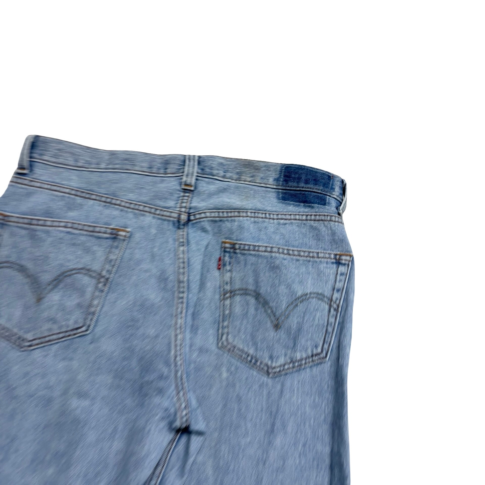 Levis 550 Jeans W36 L30 Mens Light Blue Baggy Relaxed Straight Fit Vintage Denim