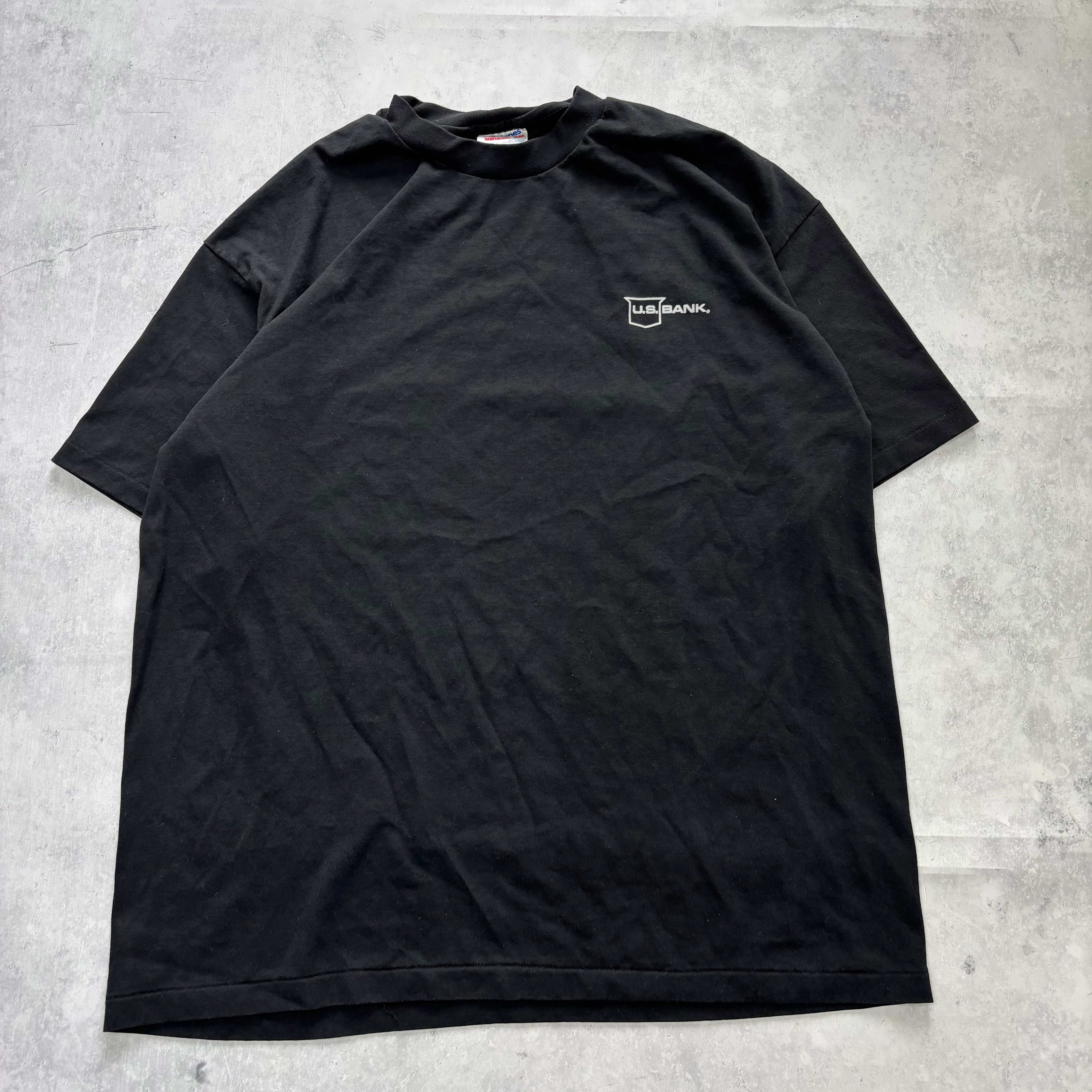 Vintage T Shirt Mens XL Black Single Stitch Graphic Print 90s USA (E)