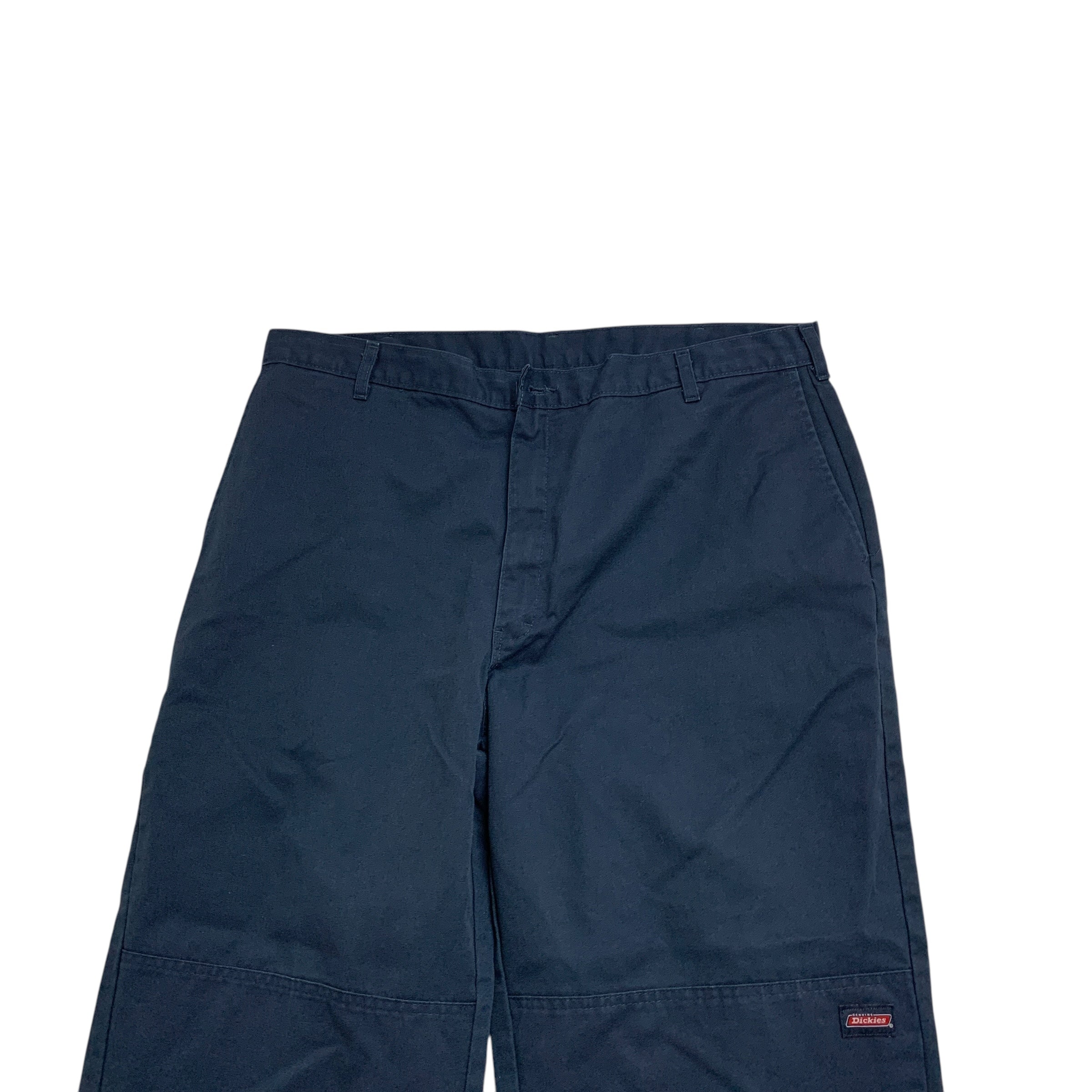 Dickies Double Knee Trousers W40 L32 Mens Blue Pants Baggy Relaxed Fit Workwear