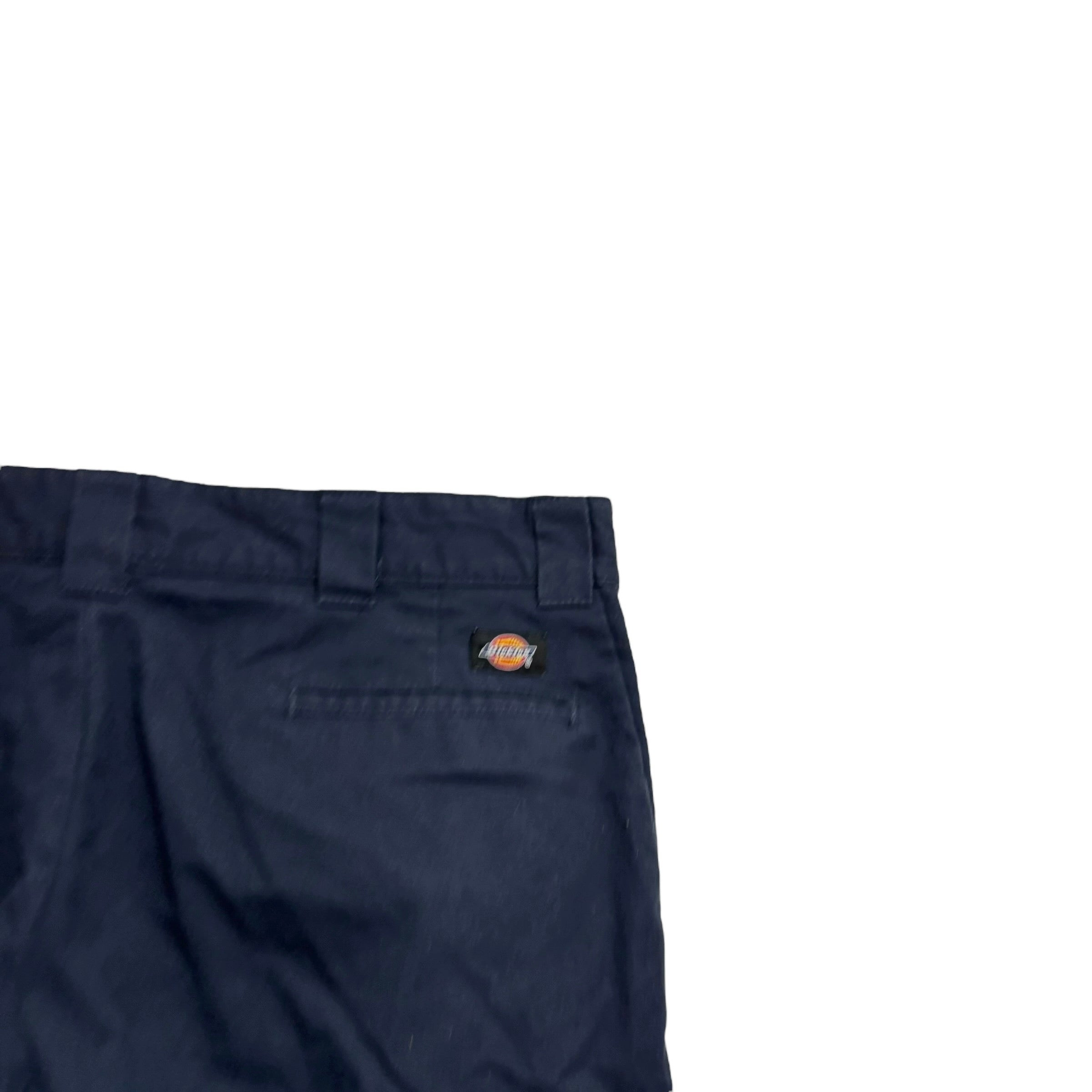 Dickies Chino Trousers W40 L30 Mens Navy Blue Regular Straight Fit Pants (E)
