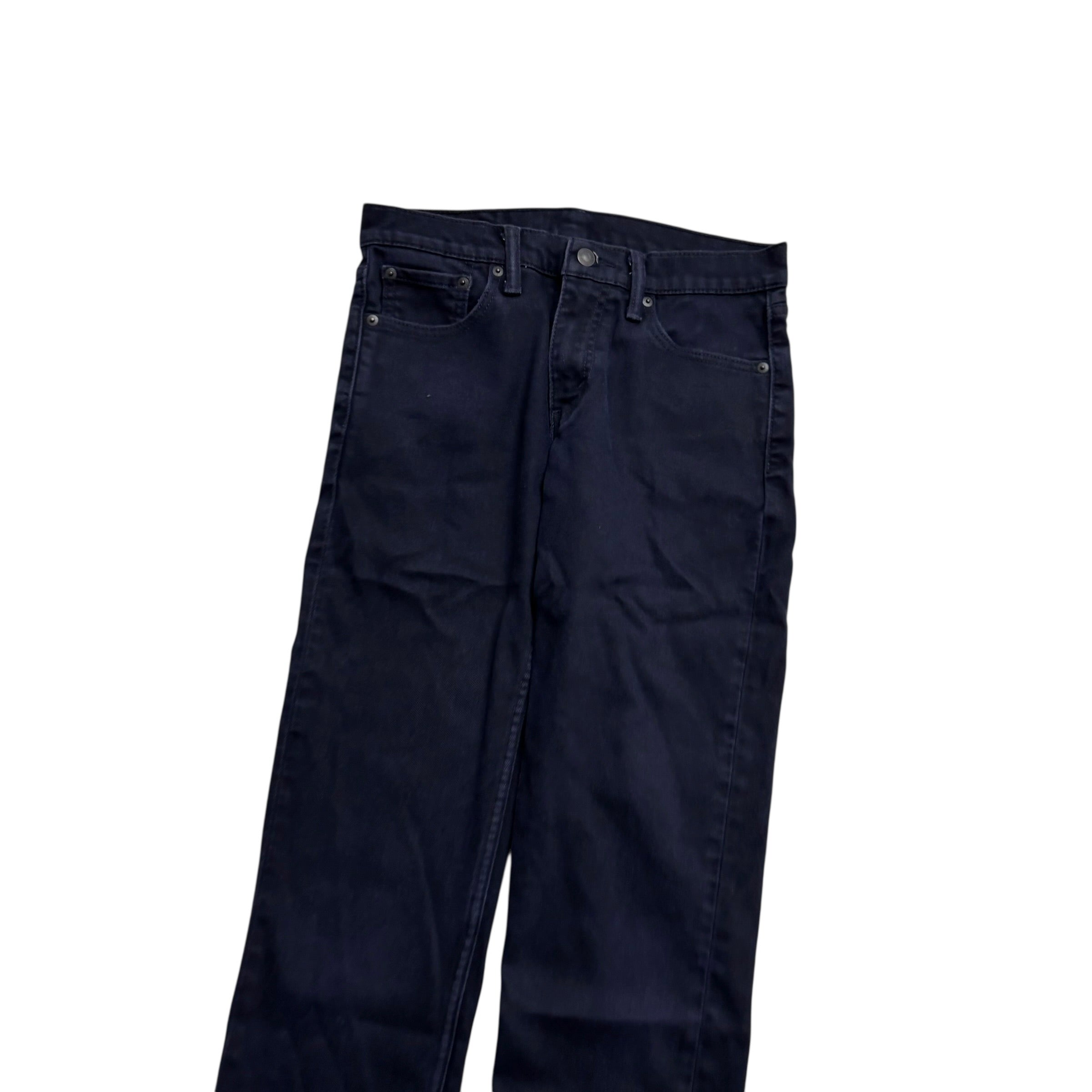 Levis 511 Trousers W30 L32 Mens Navy Blue Slim Fit Stretch Cotton Pants