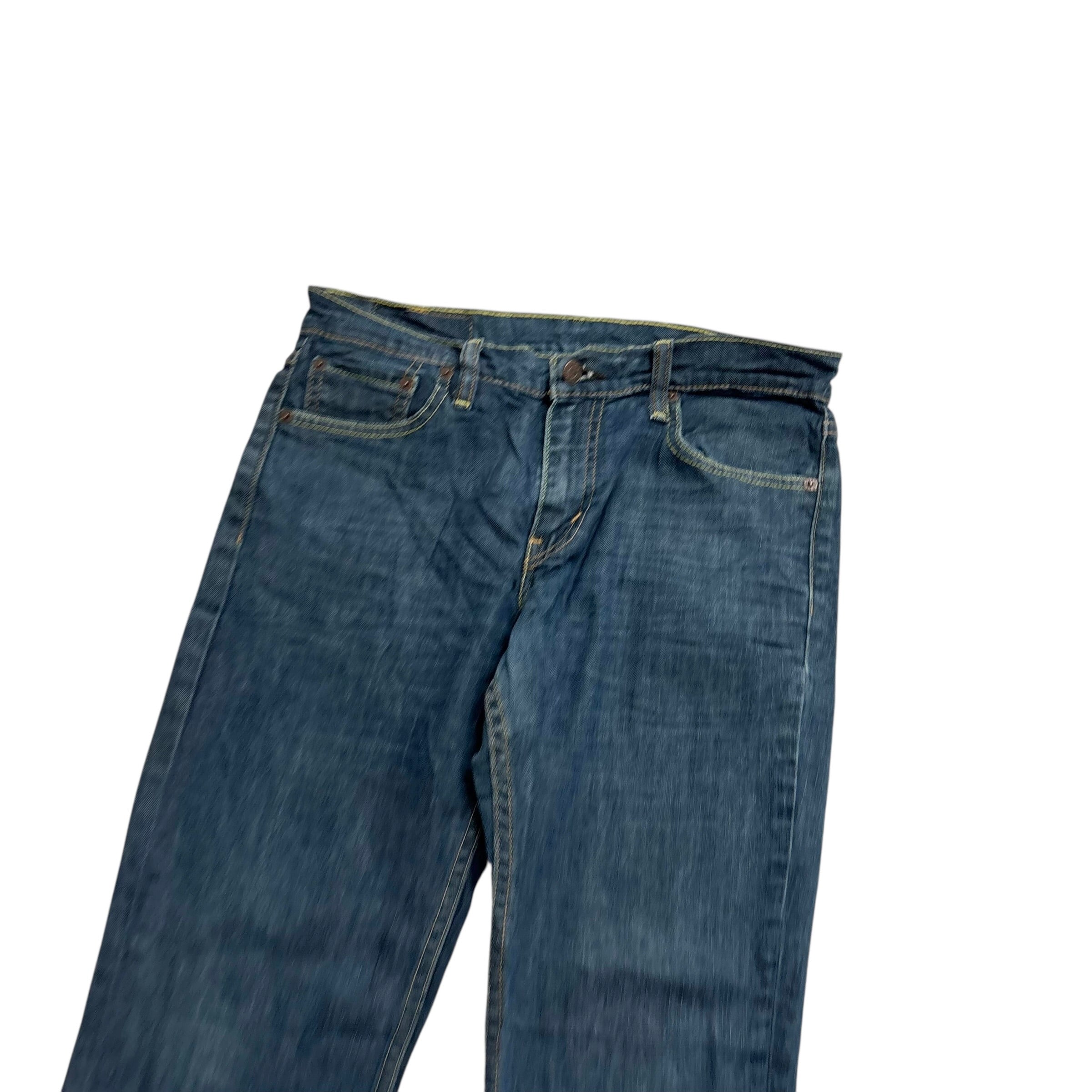 Levis 511 Jeans W30 L32 Mens Dark Blue Slim Fit Stretch Denim (E)