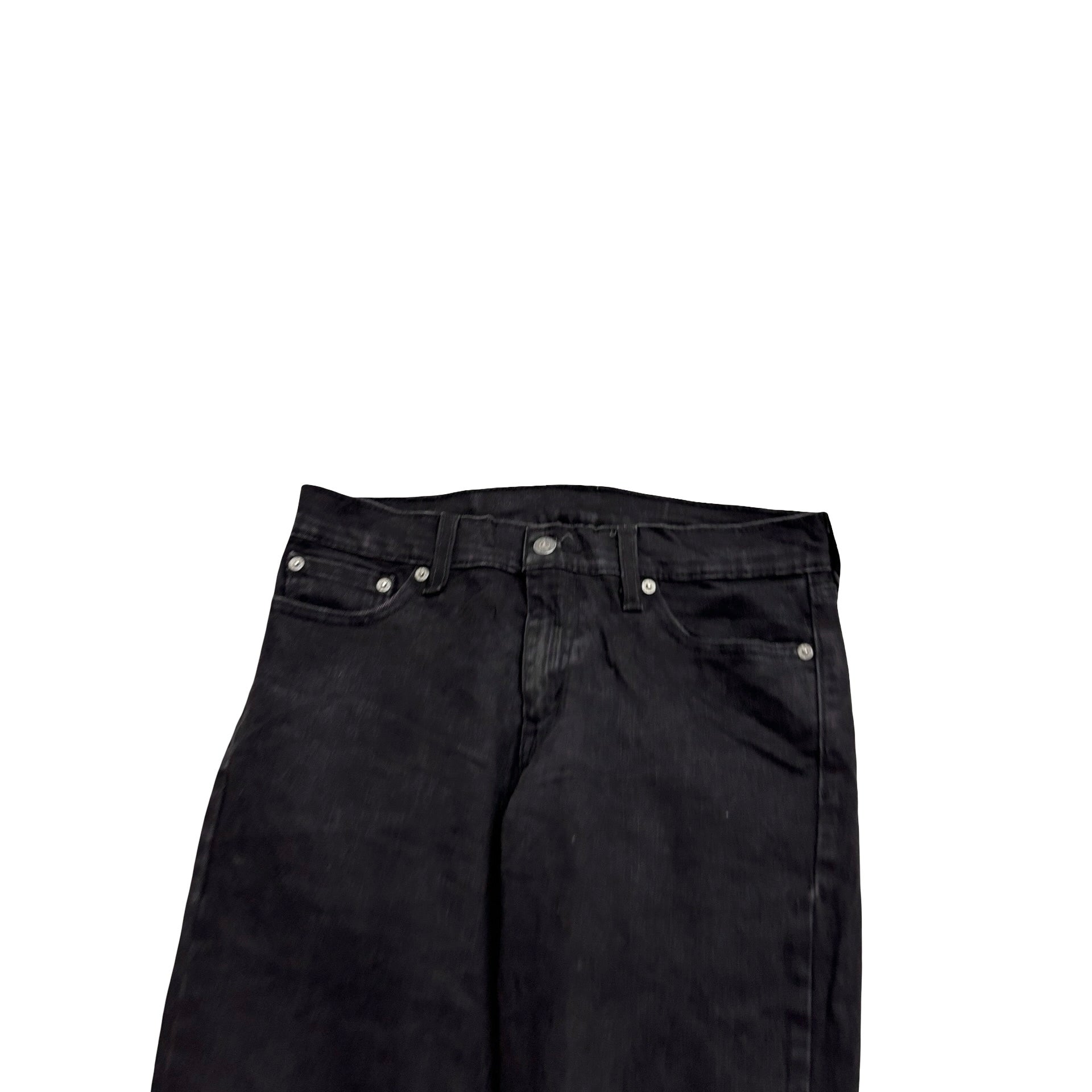 Levis 511 Jeans W30 L32 Mens Black Slim Fit Stretch Denim (E)