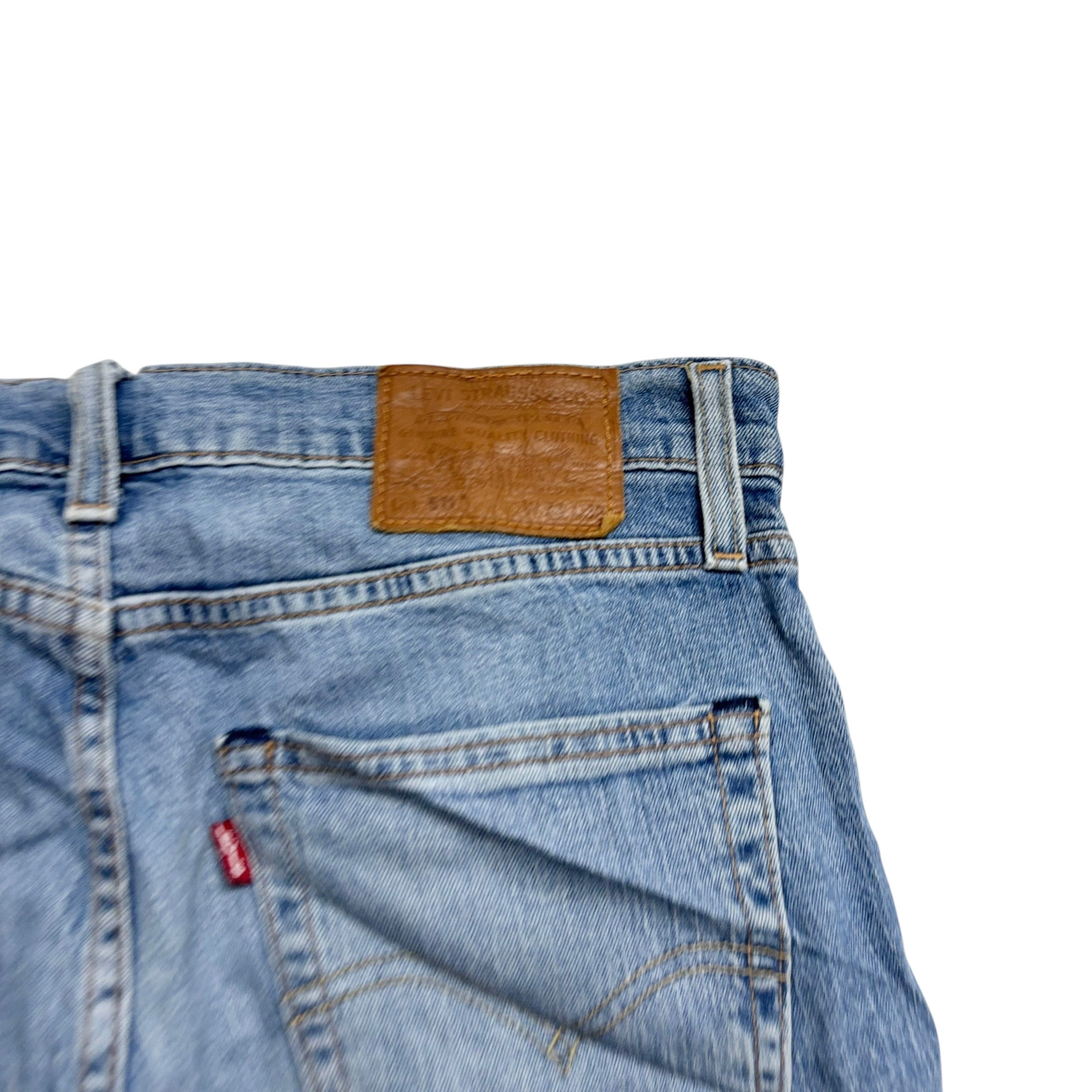 Levis 511 Jeans W33 L32 Mens Light Blue Slim Fit Stretch Denim