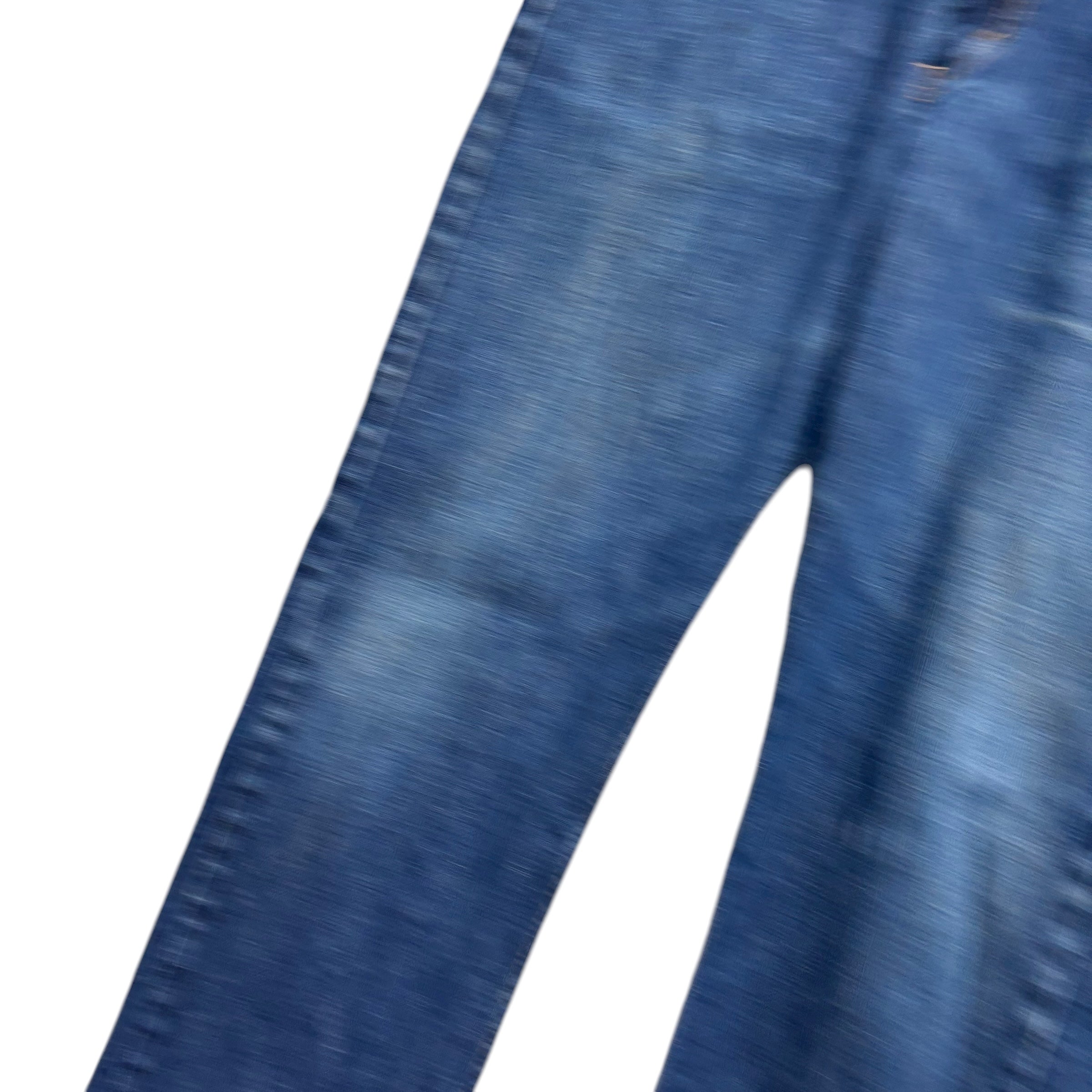 Levis 513 Jeans W33 L29 Mens Dark Blue Slim Straight Fit Stretch Denim (F)