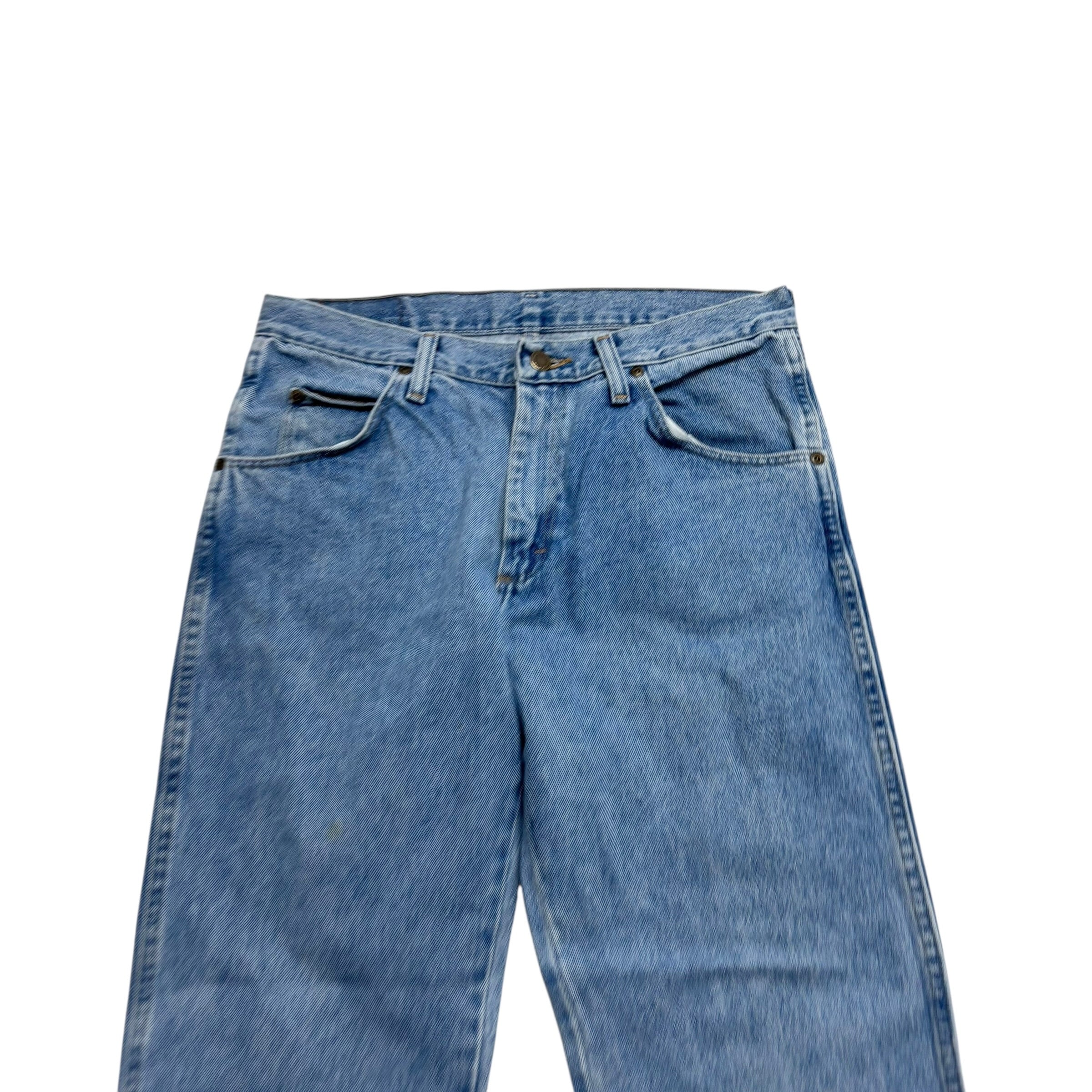 Wrangler Jeans W31 L30 Mens Light Blue Regular Straight Fit Denim