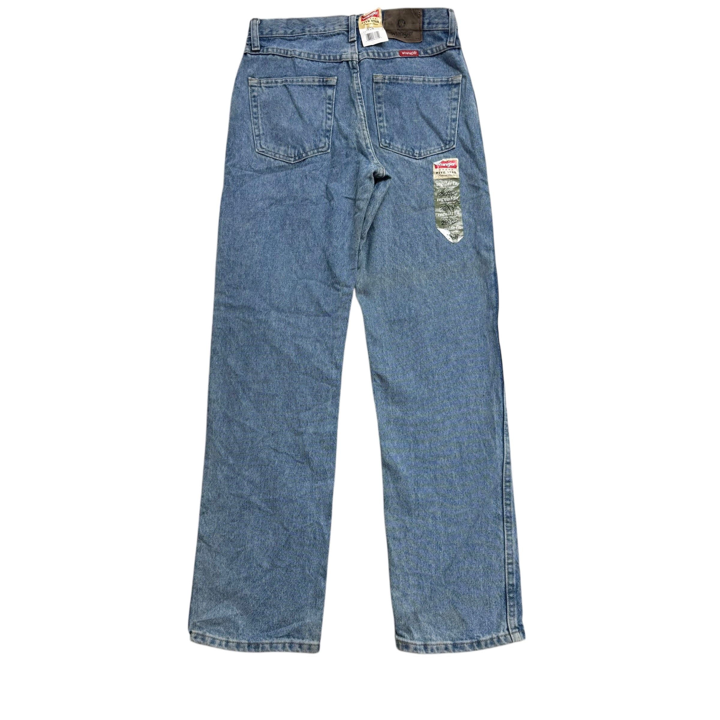 Wrangler Jeans W29 L30 Mens Light Blue Regular Straight Fit Denim