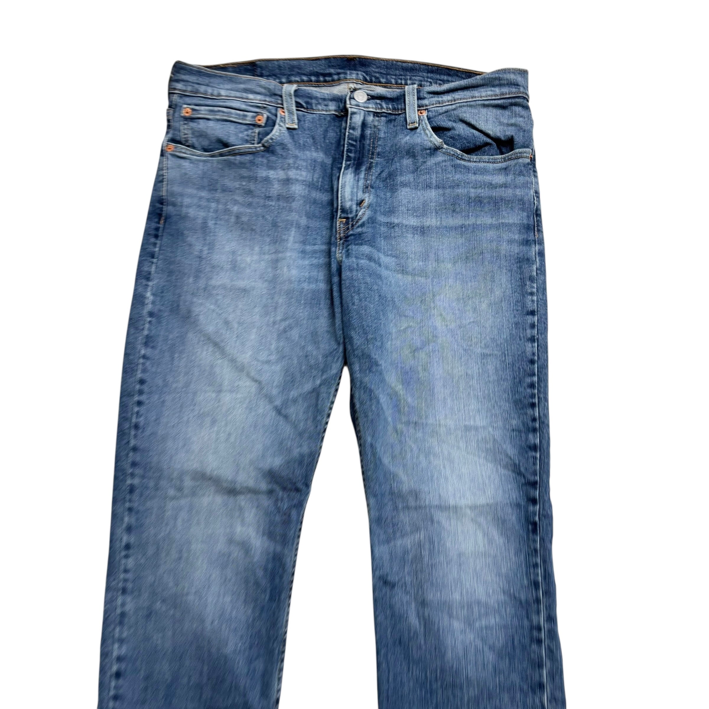 Levis 511 Jeans W34 L32 Mens Mid Blue Slim Fit Stretch Denim