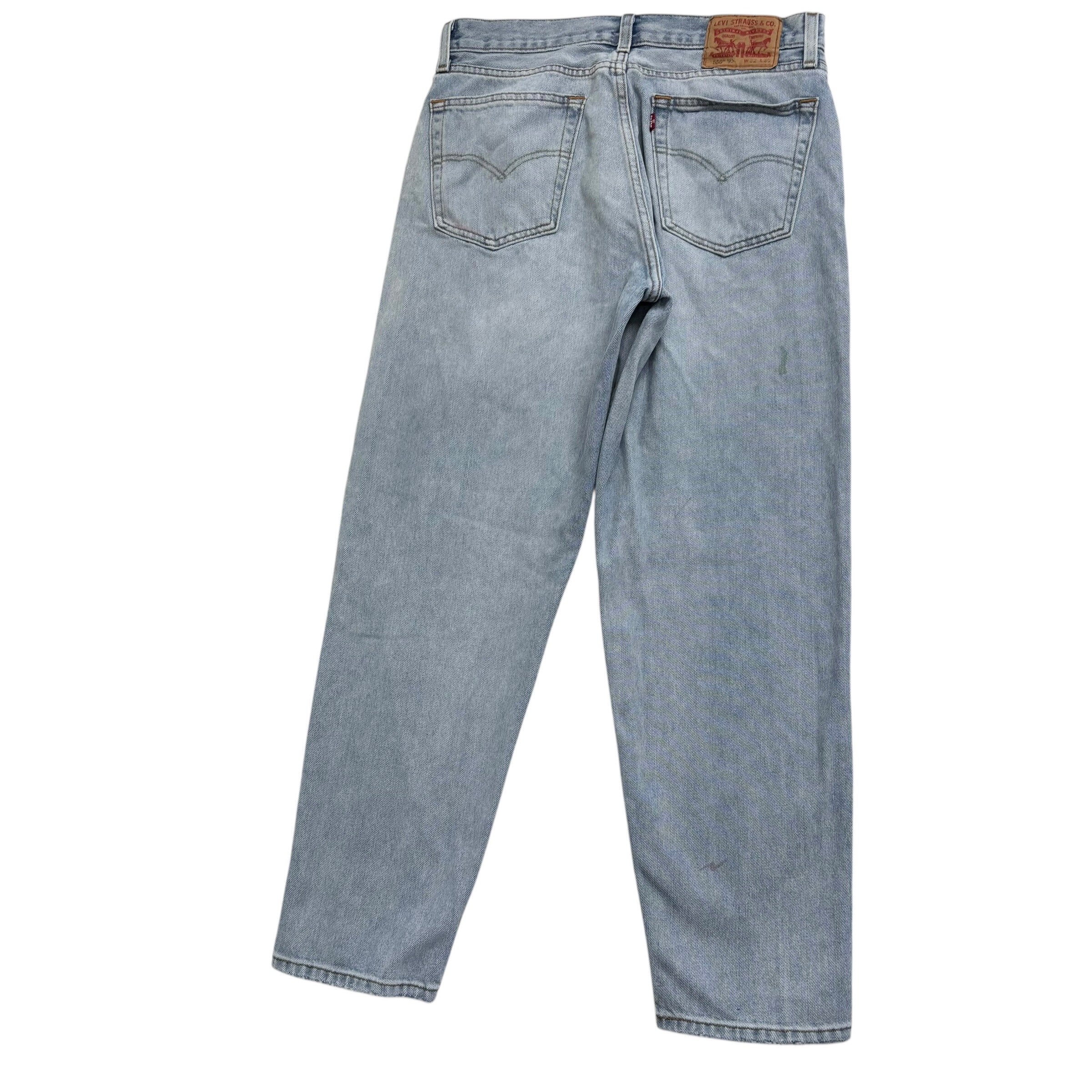 Levis 550 92 Jeans W32 L30 Mens Light Blue Relaxed Tapered Fit Denim