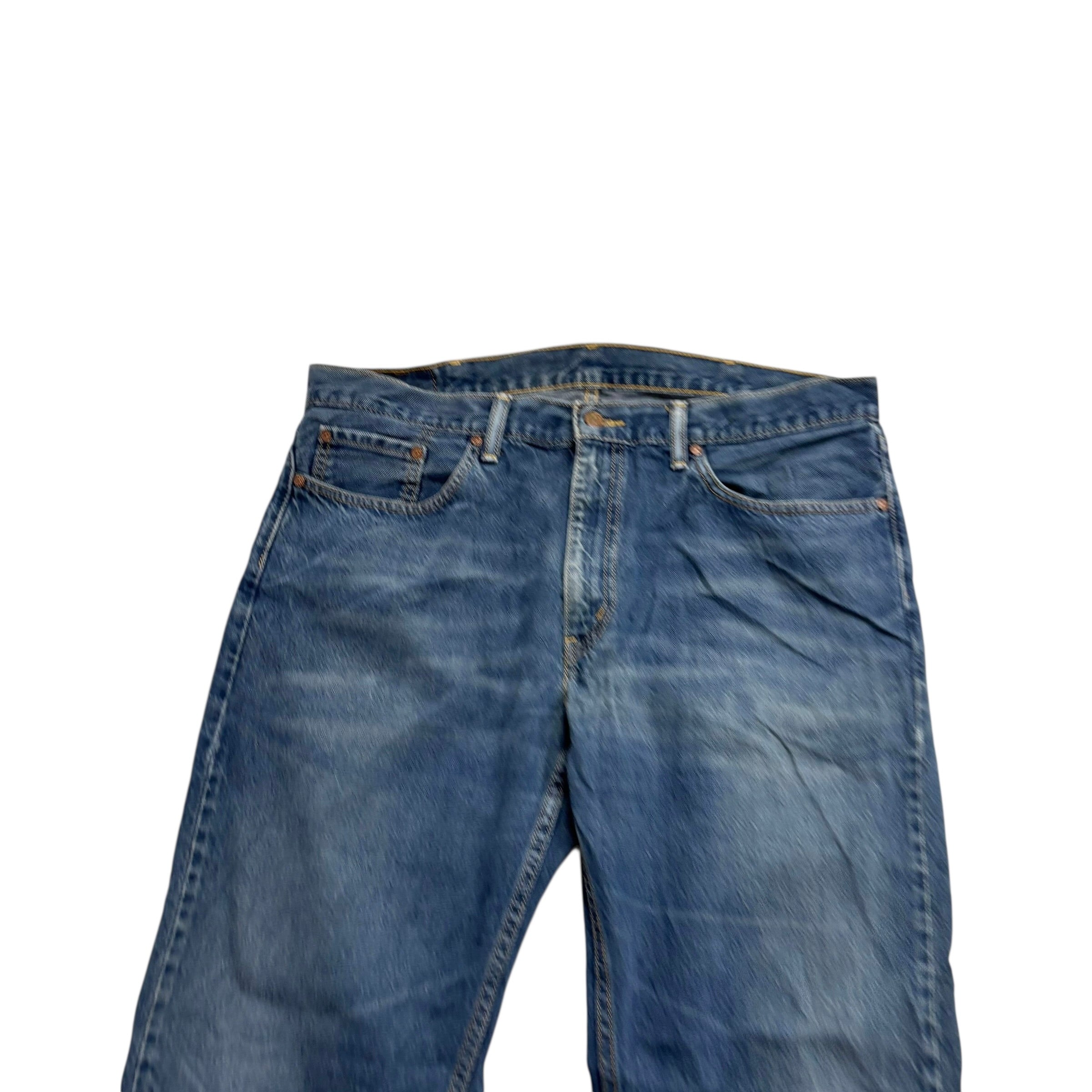 Levis 559 Jeans W38 L30 Mens Mid Blue Baggy Relaxed Straight Fit Denim