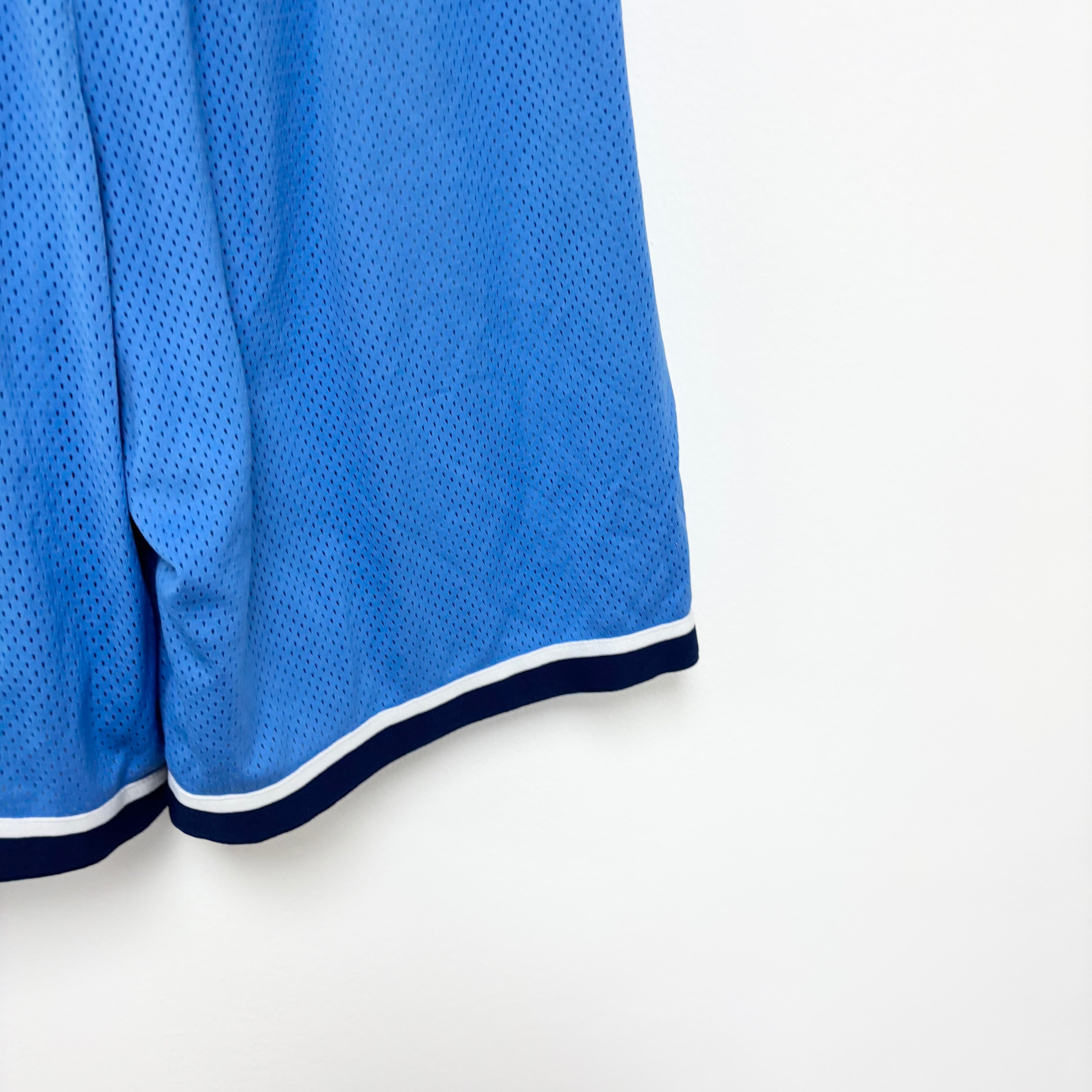 Nike Shorts Mens Large Blue Dri Fit Running Sports Gym Athletic Pockets (E)