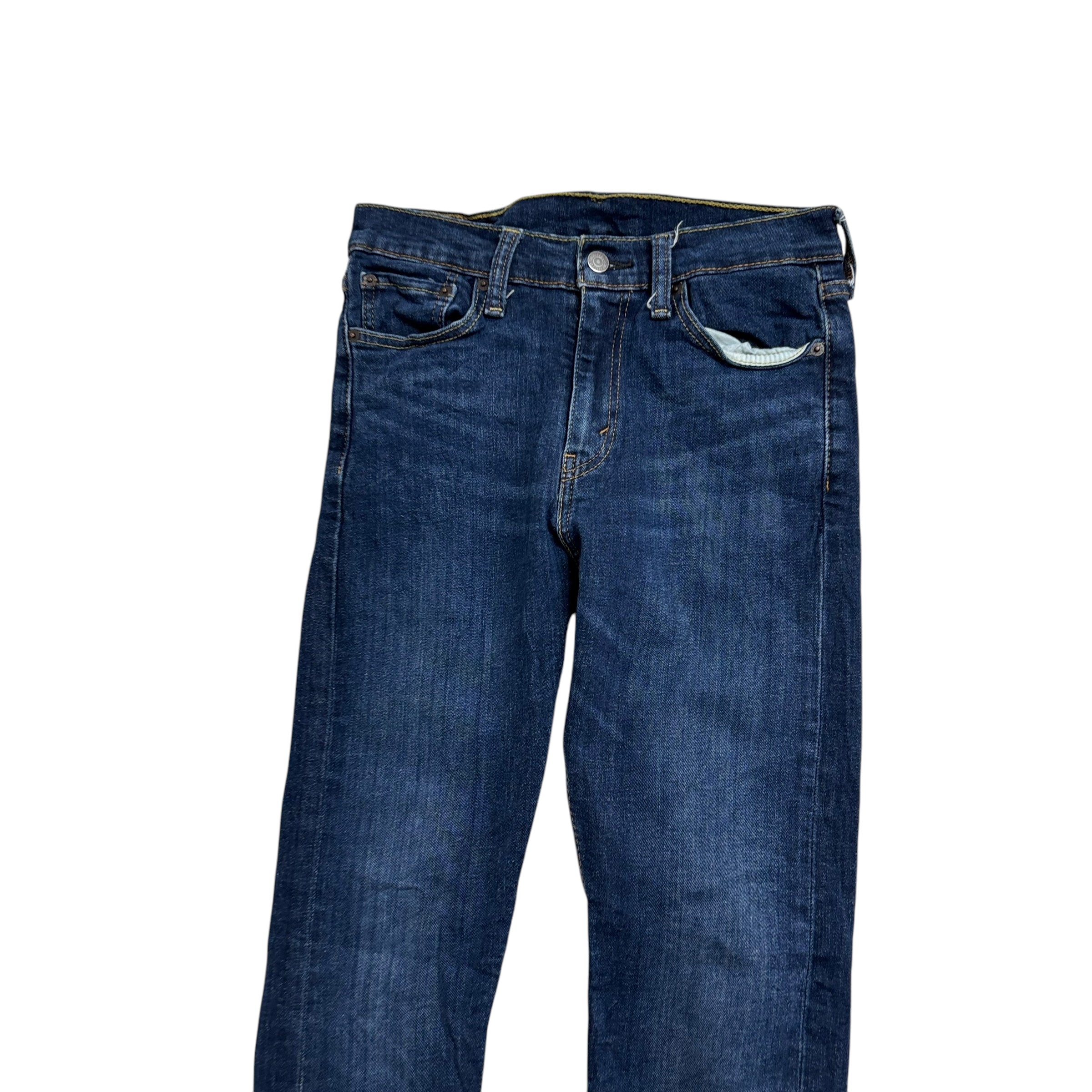 Levis 510 Jeans W29 L31 Mens Dark Blue Skinny Fit Stretch Denim (E)