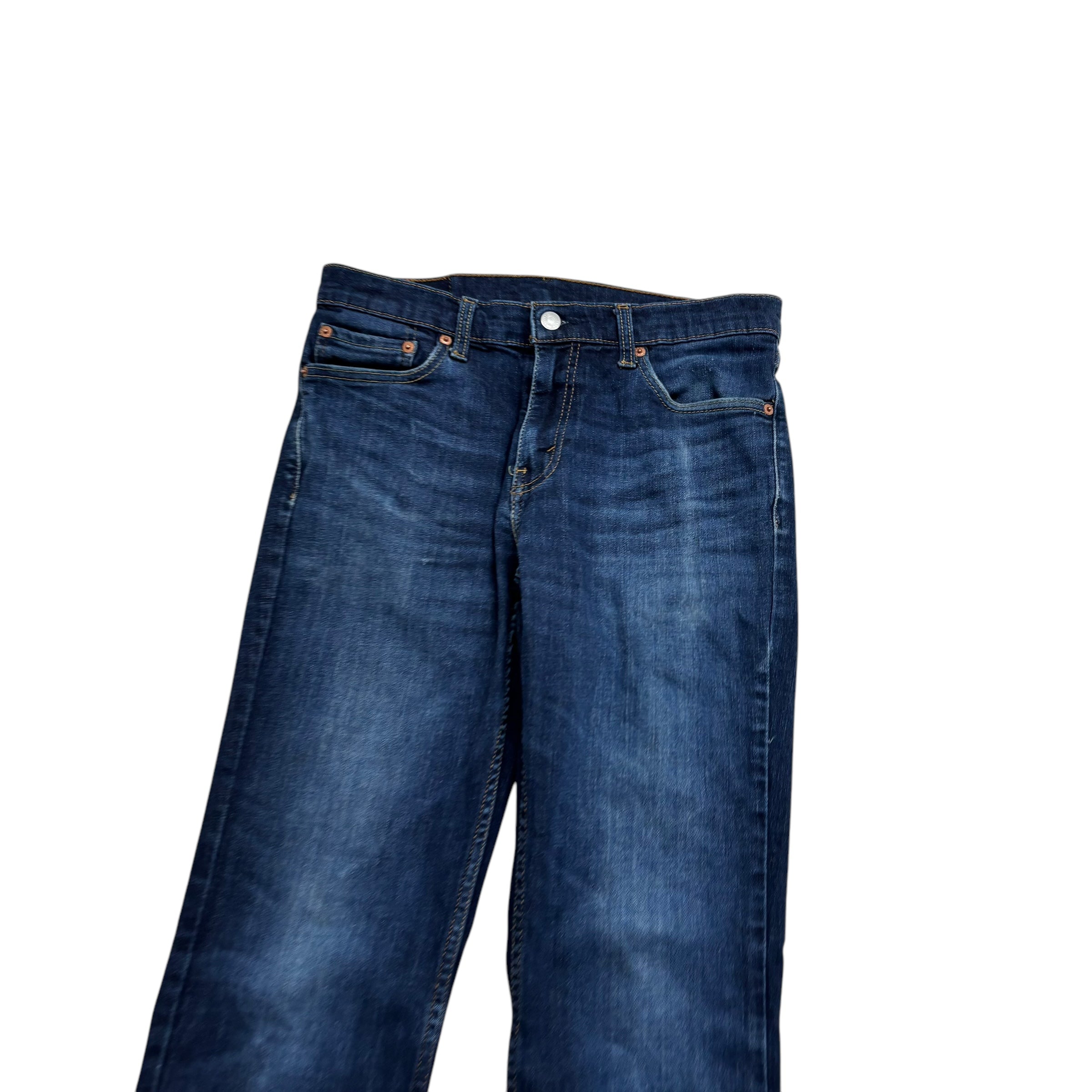 Levis 511 Jeans W31 L32 Mens Dark Blue Slim Fit Stretch Denim (F)