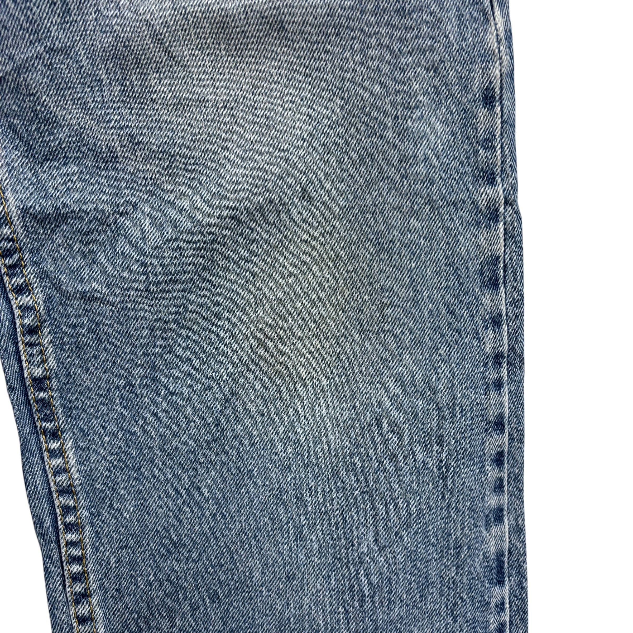 Lee Jeans W38 L34 Mens Light Blue Regular Straight Fit Vintage Denim (F)