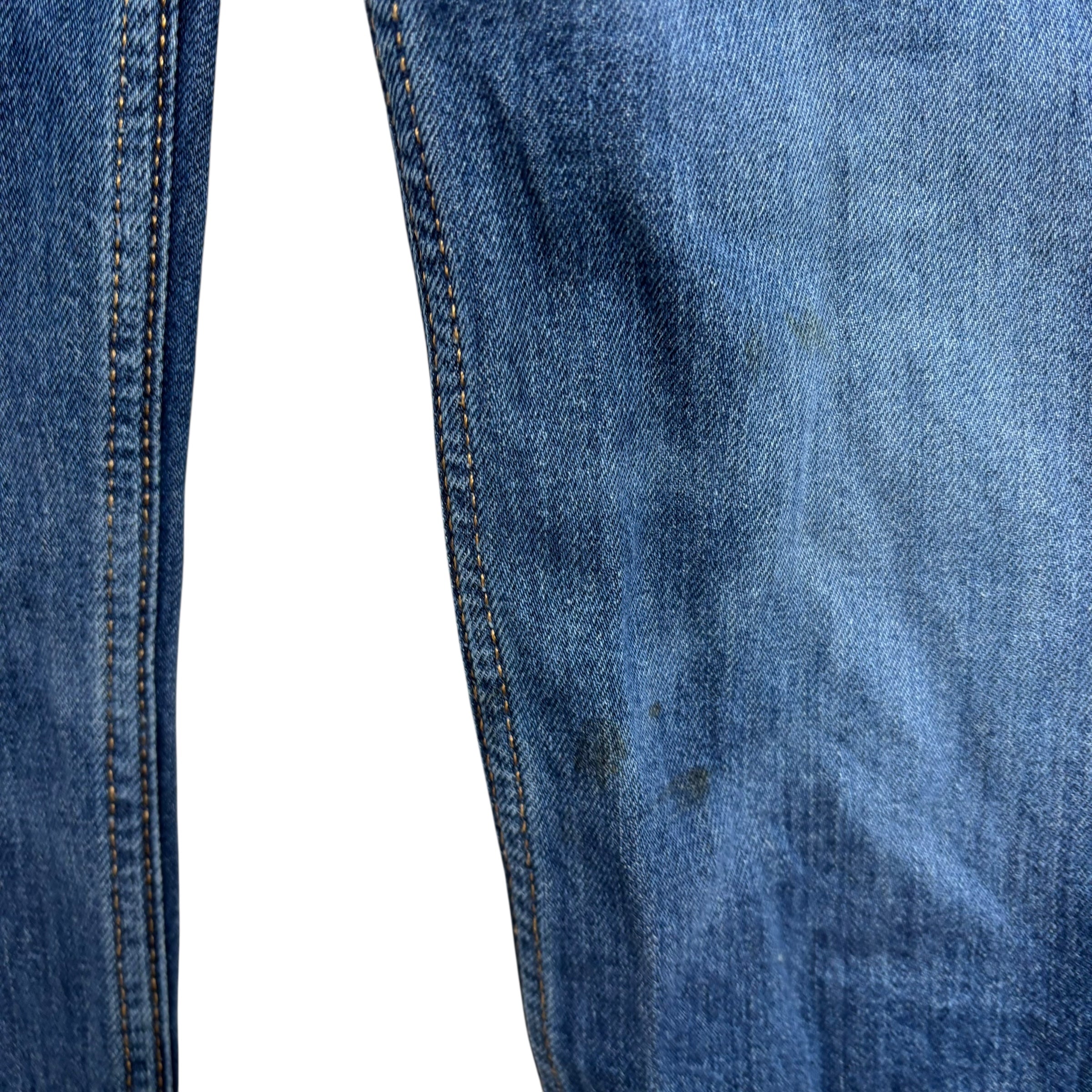 Levis 511 Jeans W28 L32 Mens Mid Blue Slim Fit Stretch Denim