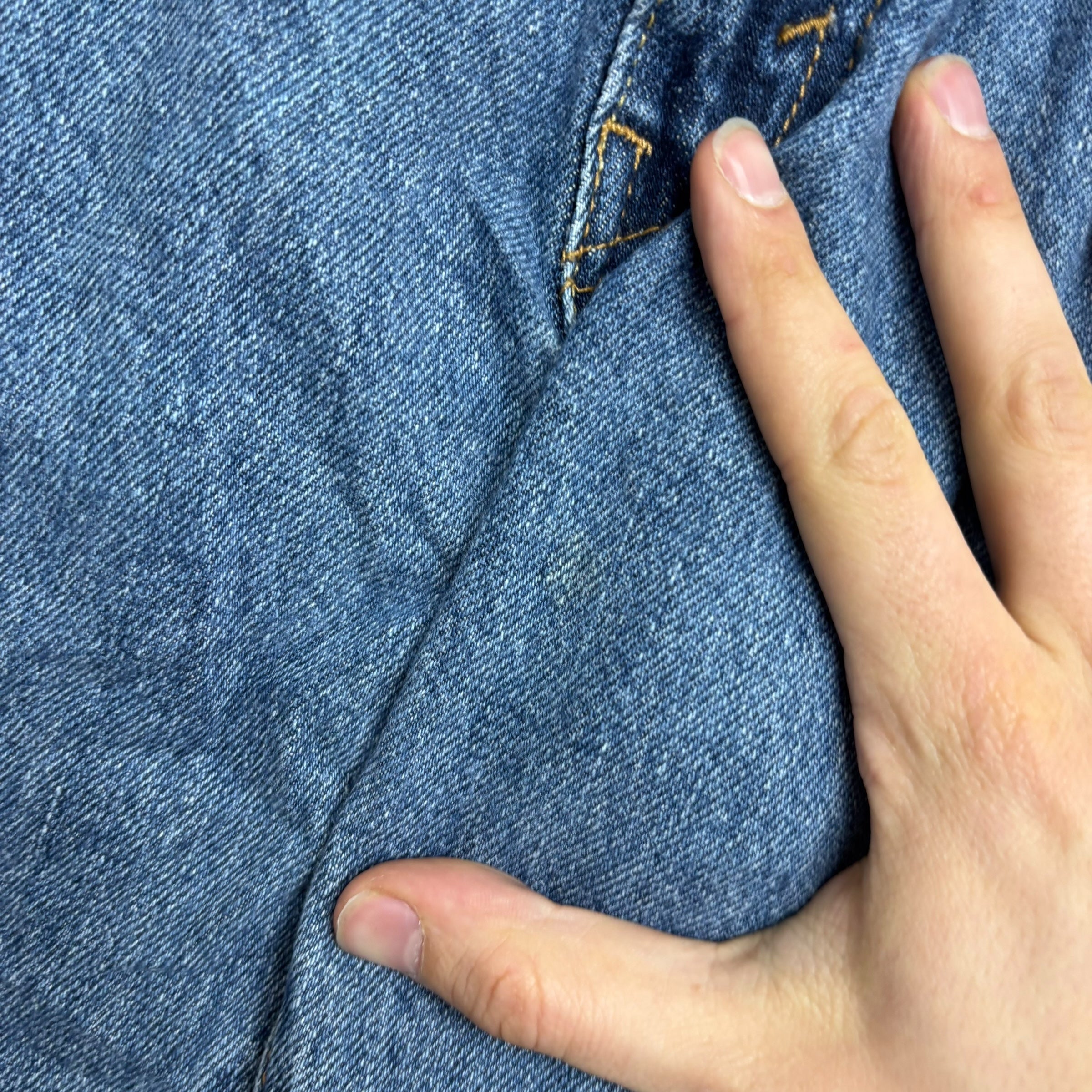 Levis 517 Jeans W34 L29 Mens Light Blue Regular Bootcut Fit Denim