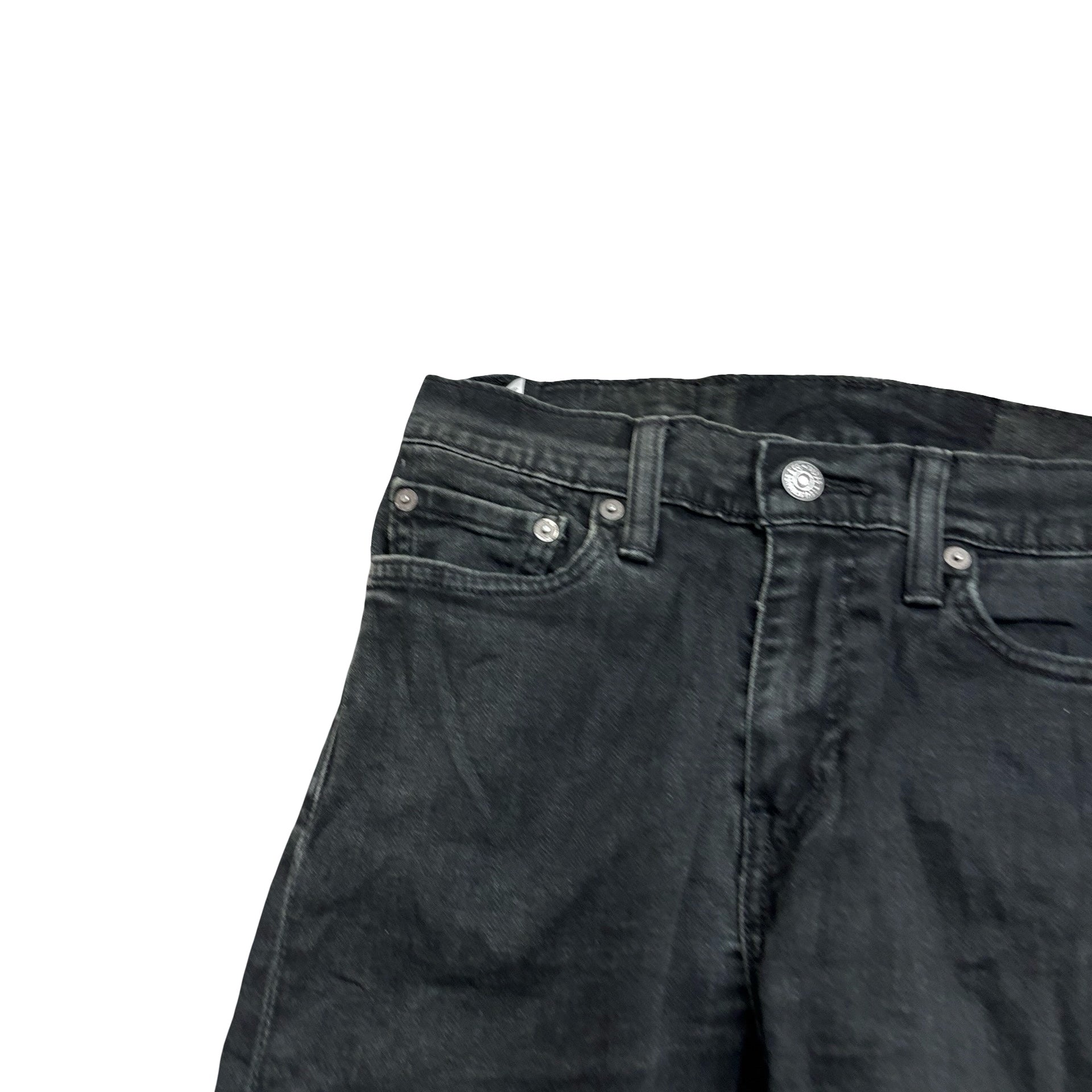 Levis 510 Jeans W28 L30 Mens Black Skinny Fit Stretch Denim
