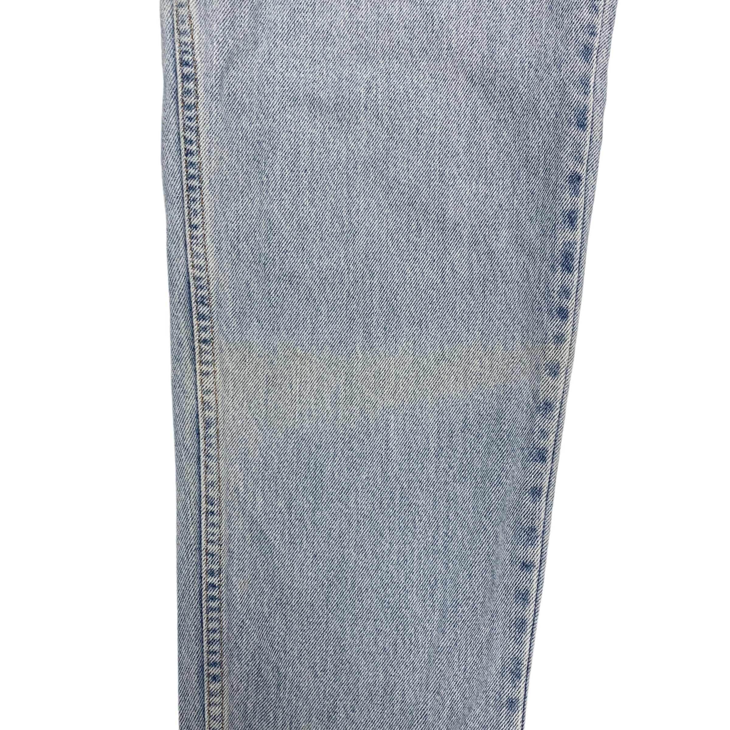 Levis 550 Jeans W27 L30 Womens Light Blue Relaxed Tapered Mom Fit Vintage Denim