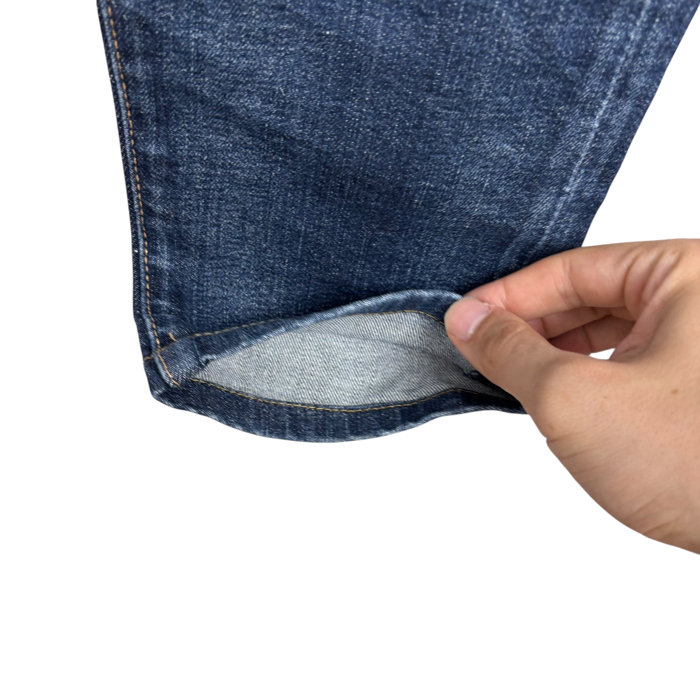 Levis 512 Jeans W28 L27 Mens Dark Blue Slim Tapered Fit Stretch Denim (E)