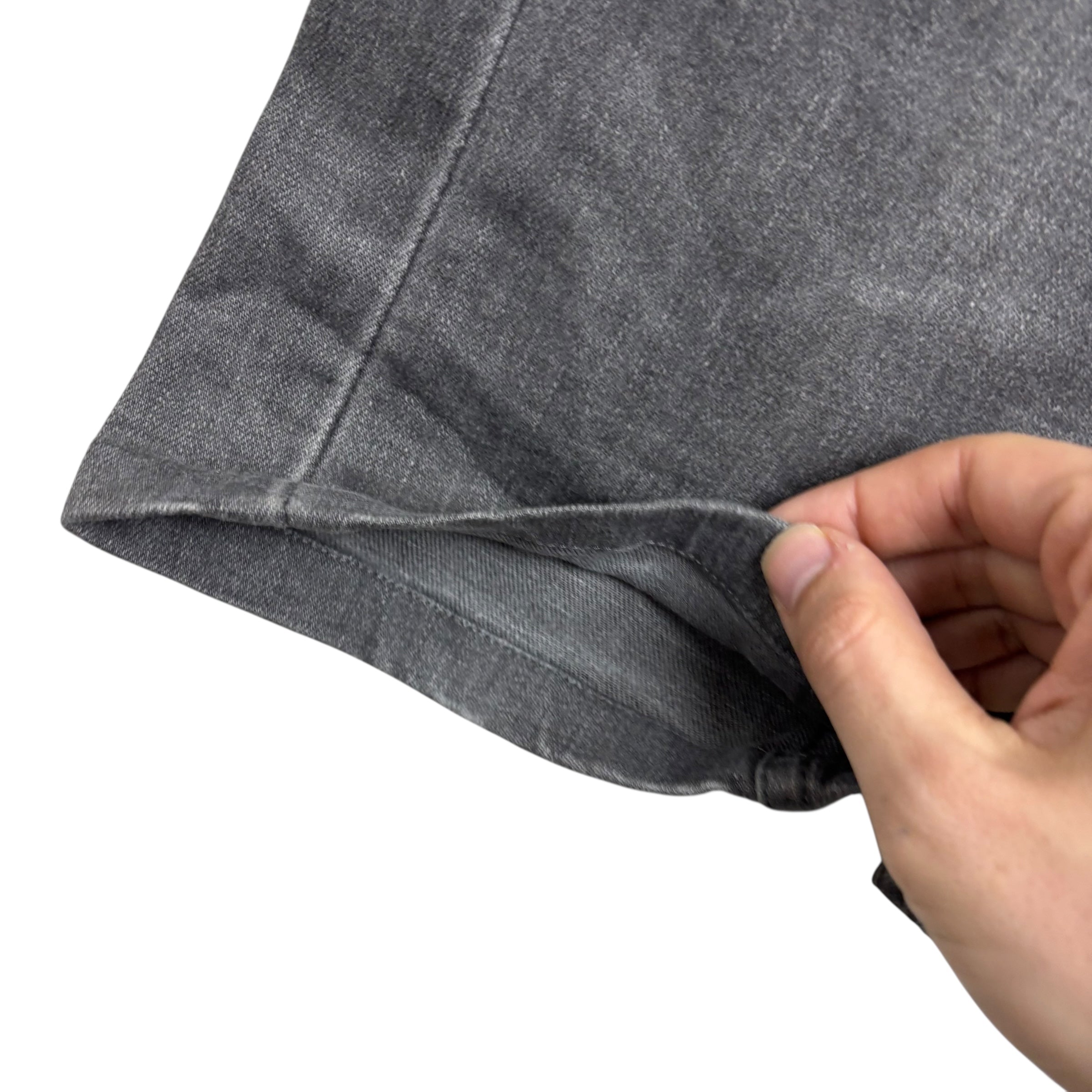 Levis 514 Jeans W29 L26 Mens Grey Regular Straight Fit Stretch Denim (E)