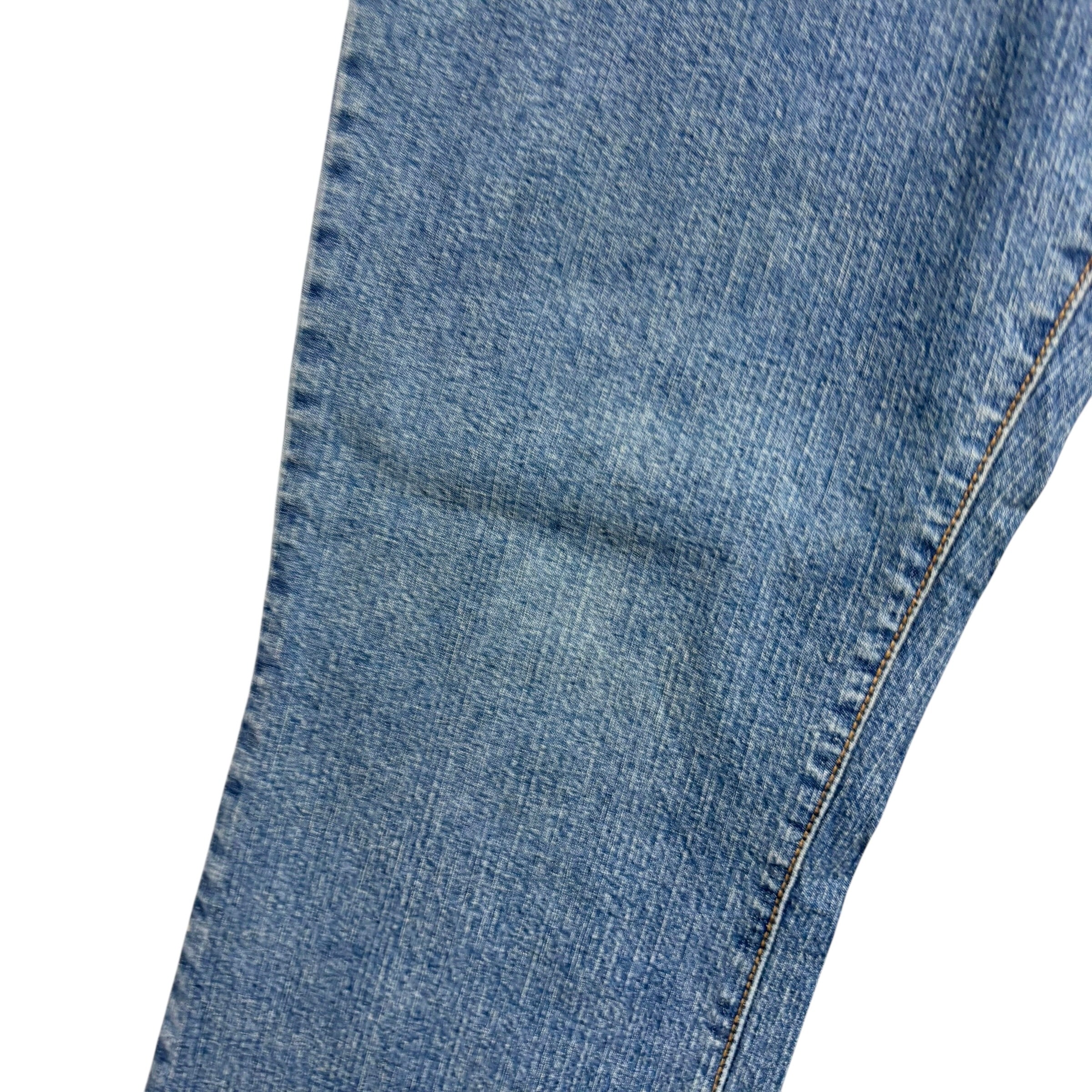 Levis 550 Jeans W30 L32 Womens Light Blue Relaxed Bootcut Fit Stretch Denim