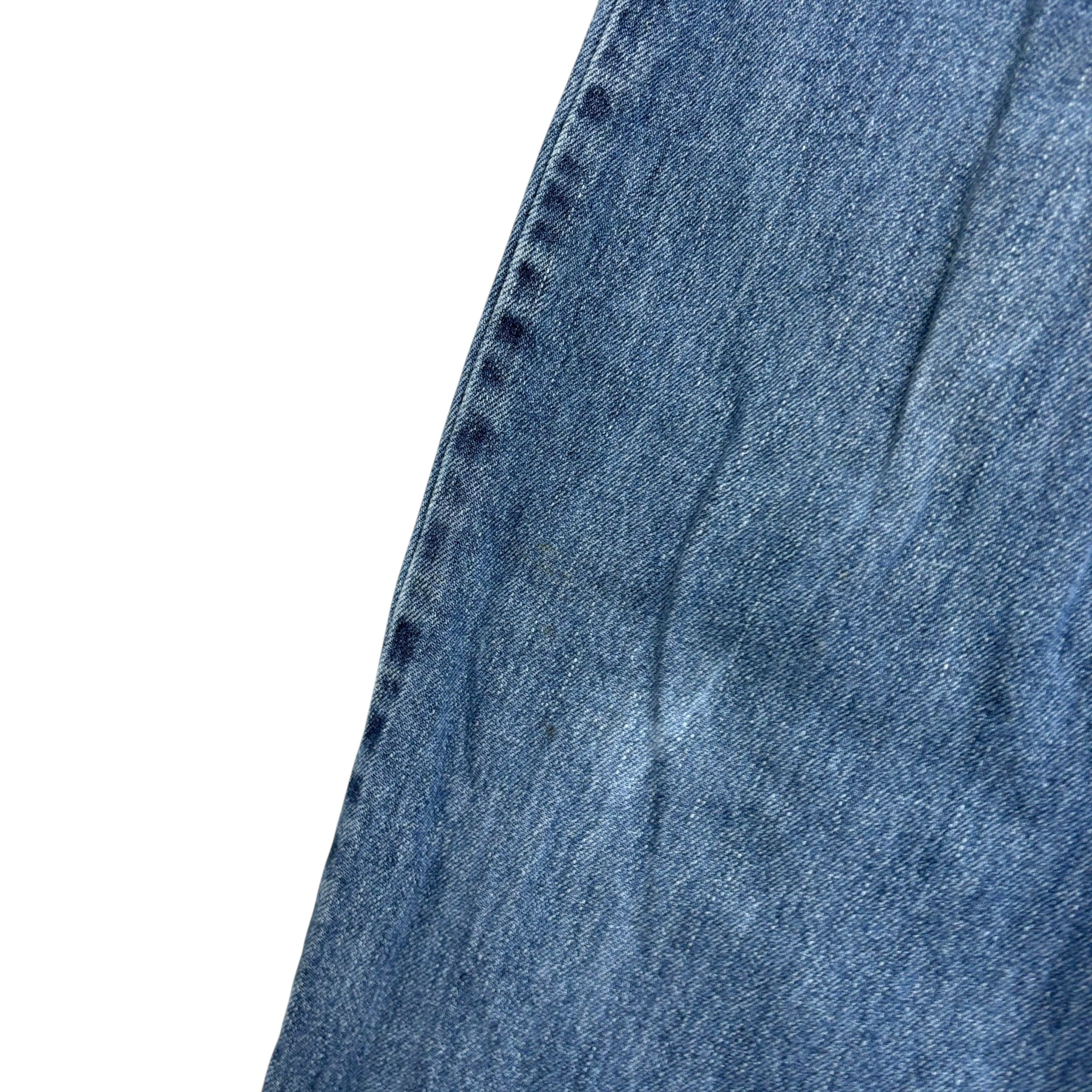 Levis 550 Jeans W38 L34 Mens Mid Blue Baggy Relaxed Straight Fit Vintage Denim