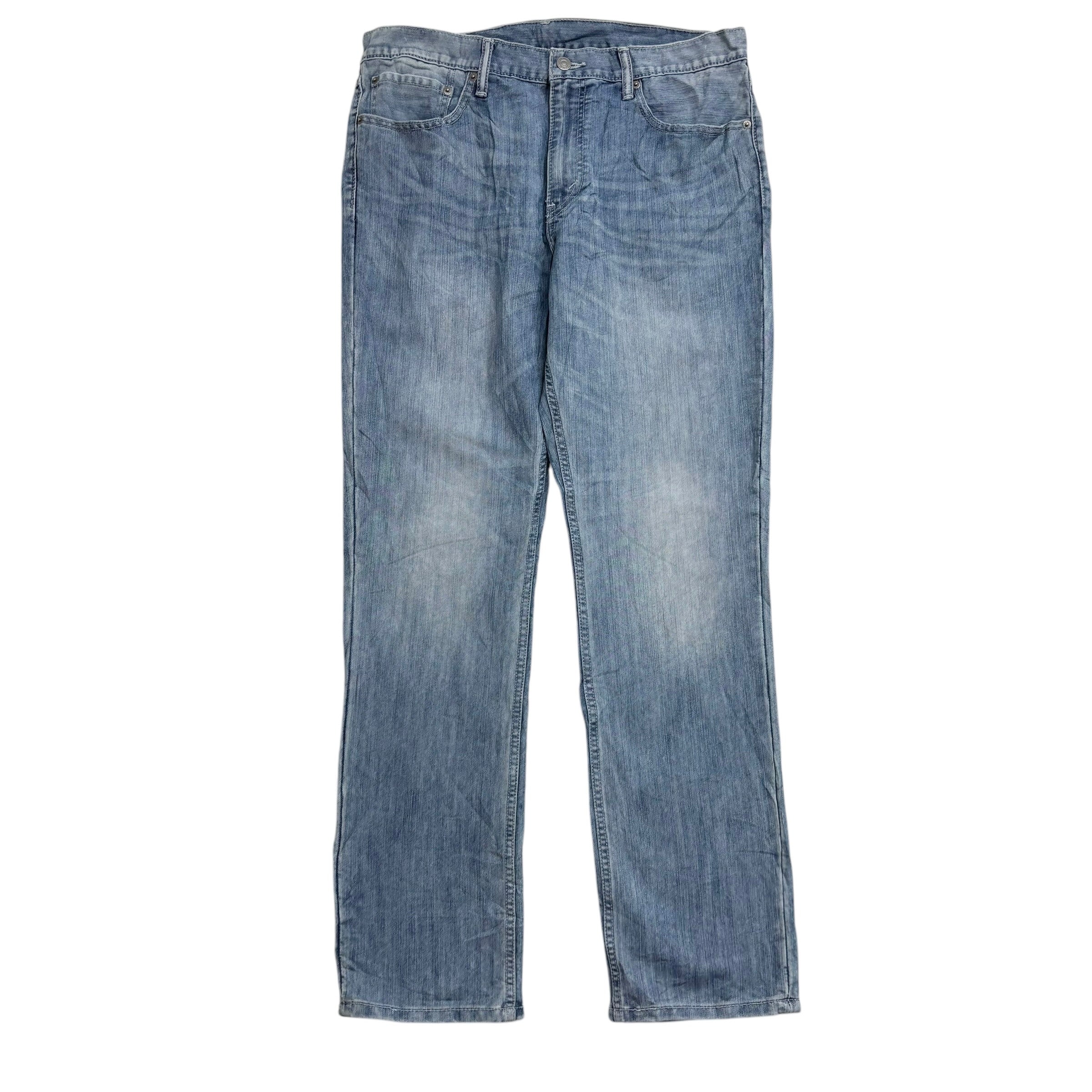 Levis 511 Jeans W36 L32 Mens Light Blue Slim Fit Denim (E)