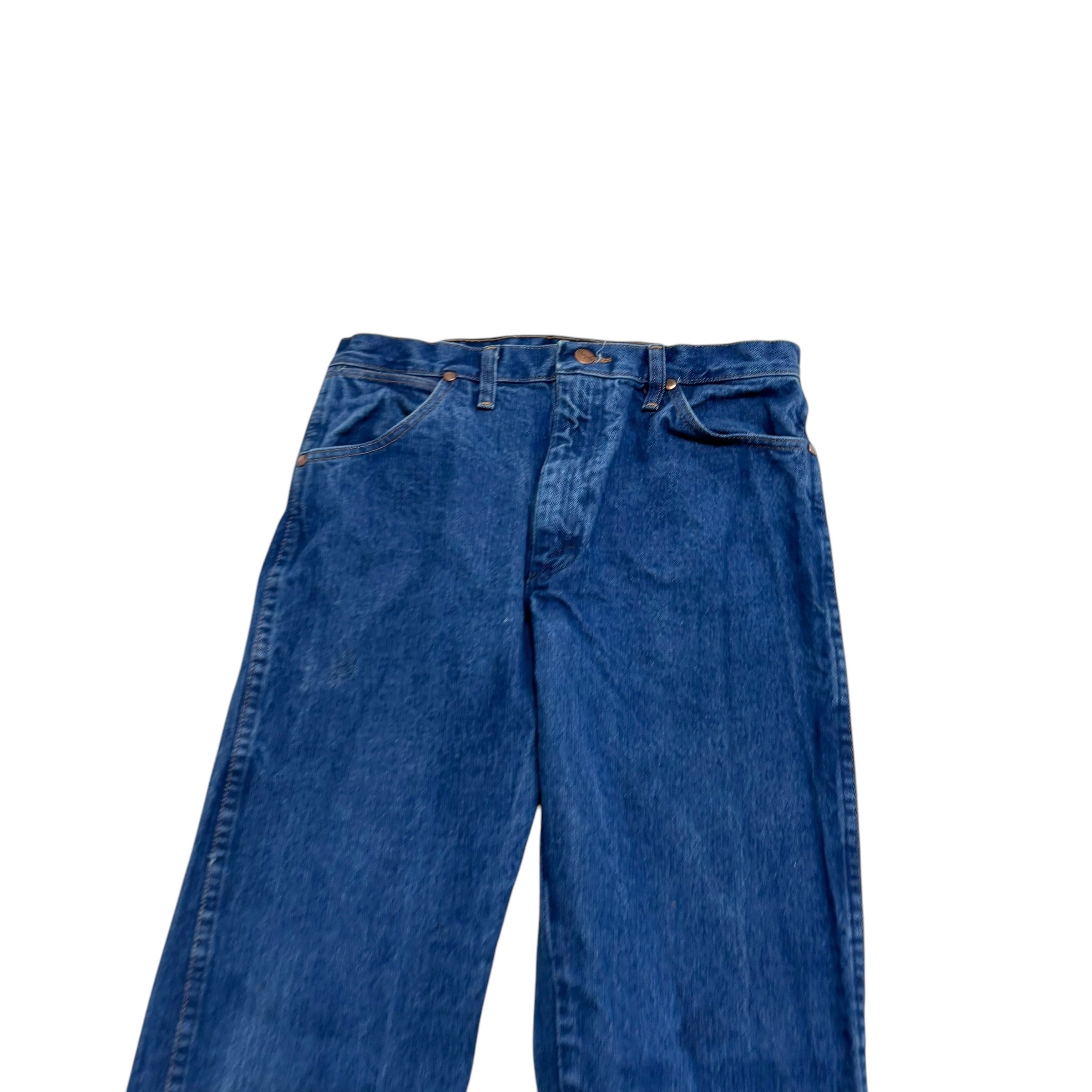 Wrangler Jeans Cowboy Cut W30 L32 Mens Mid Blue 13MWZ Original Fit Denim (F)