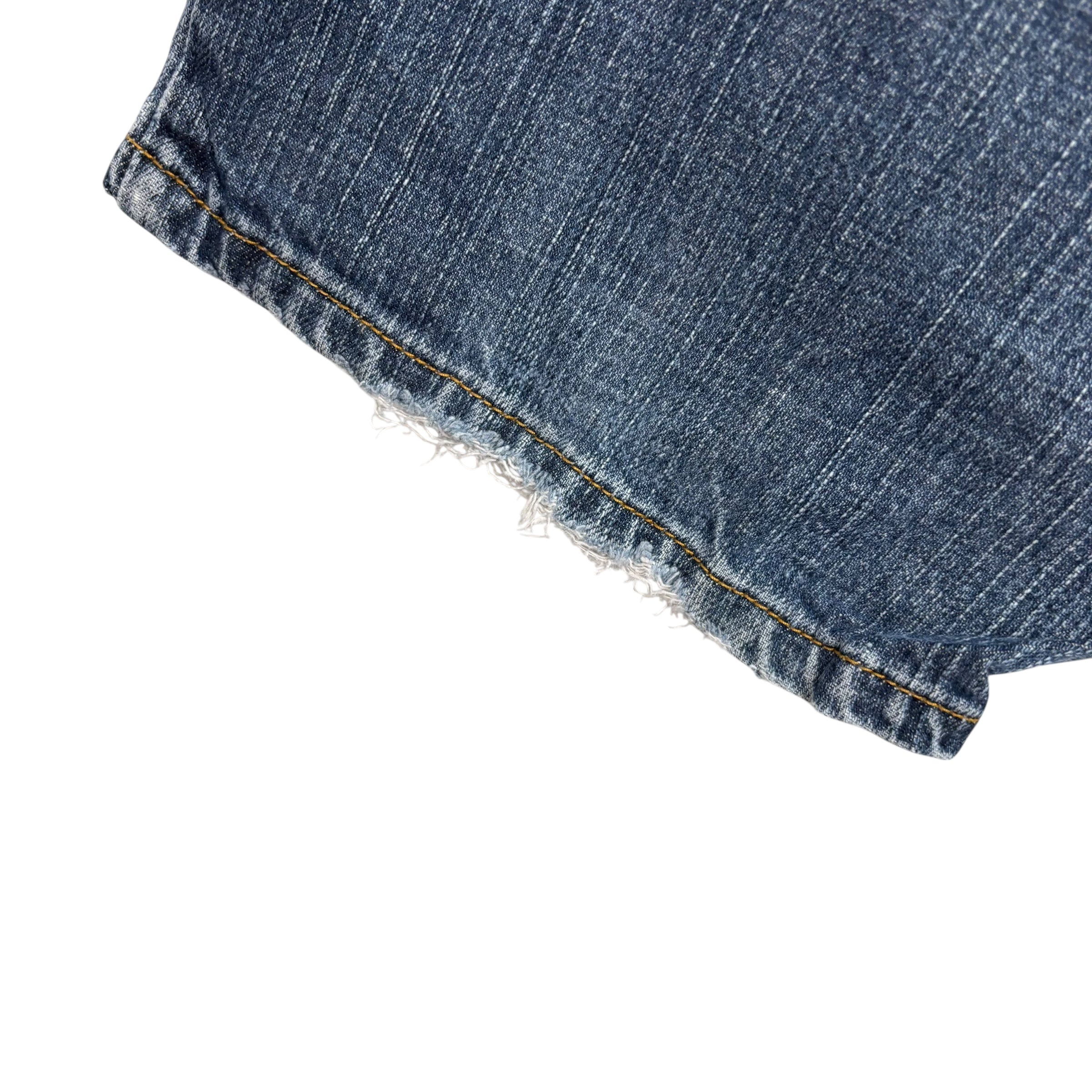 Levis 559 Jeans W36 L30 Mens Mid Blue Baggy Relaxed Straight Vintage Denim