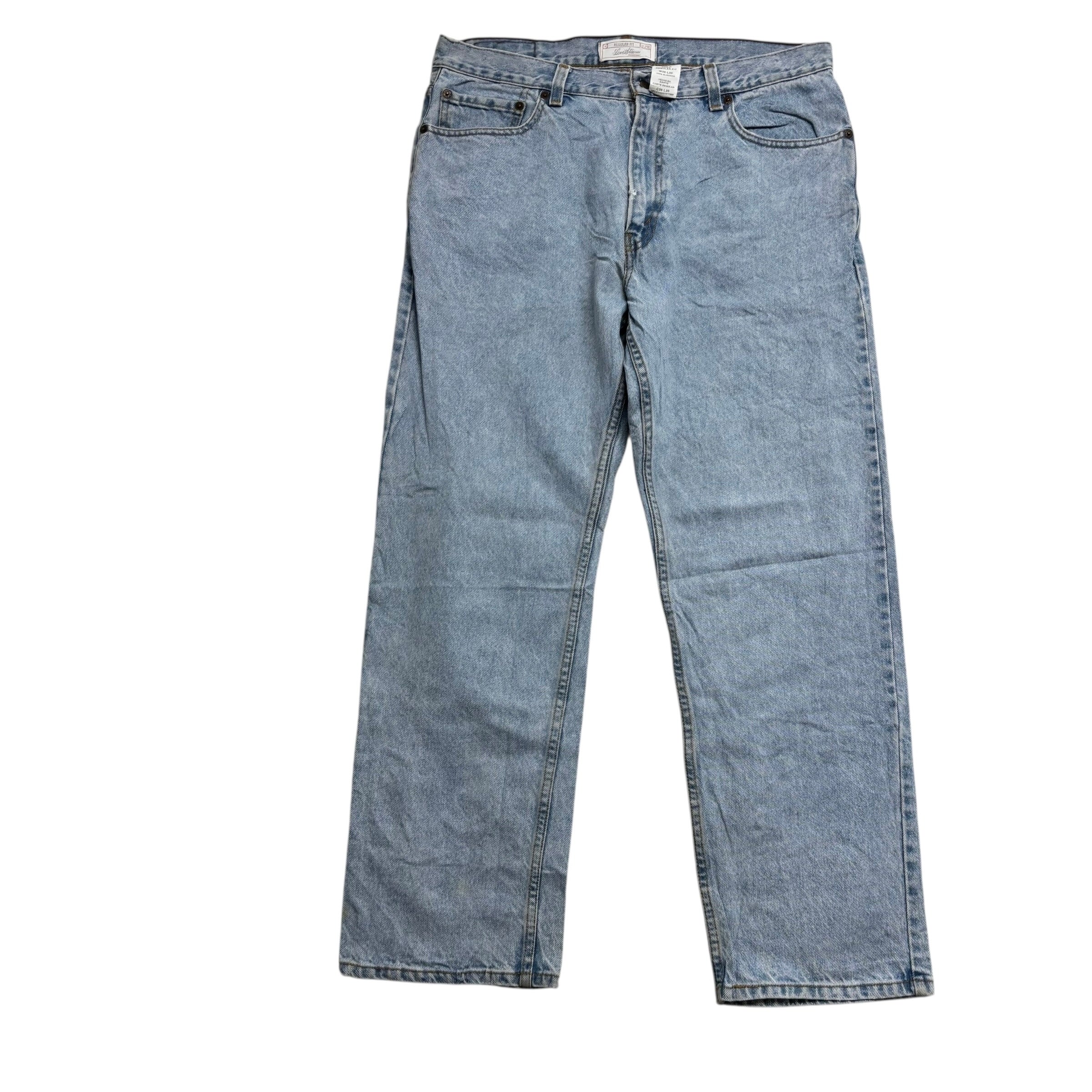 Levis Signature Jeans W36 L30 Mens Light Blue Regular Straight Fit Vintage Denim