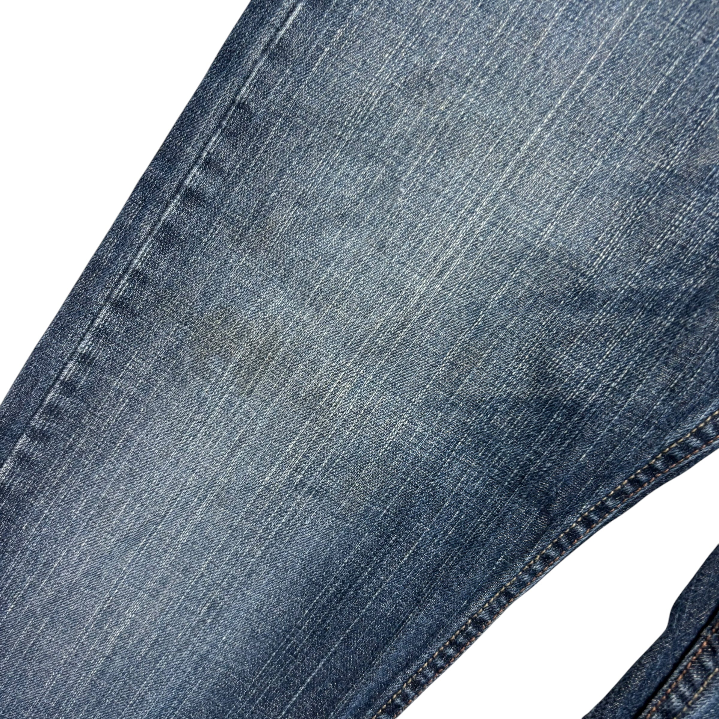 Levis 514 Jeans W32 L32 Mens Mid Blue Regular Straight Fit Vintage Denim