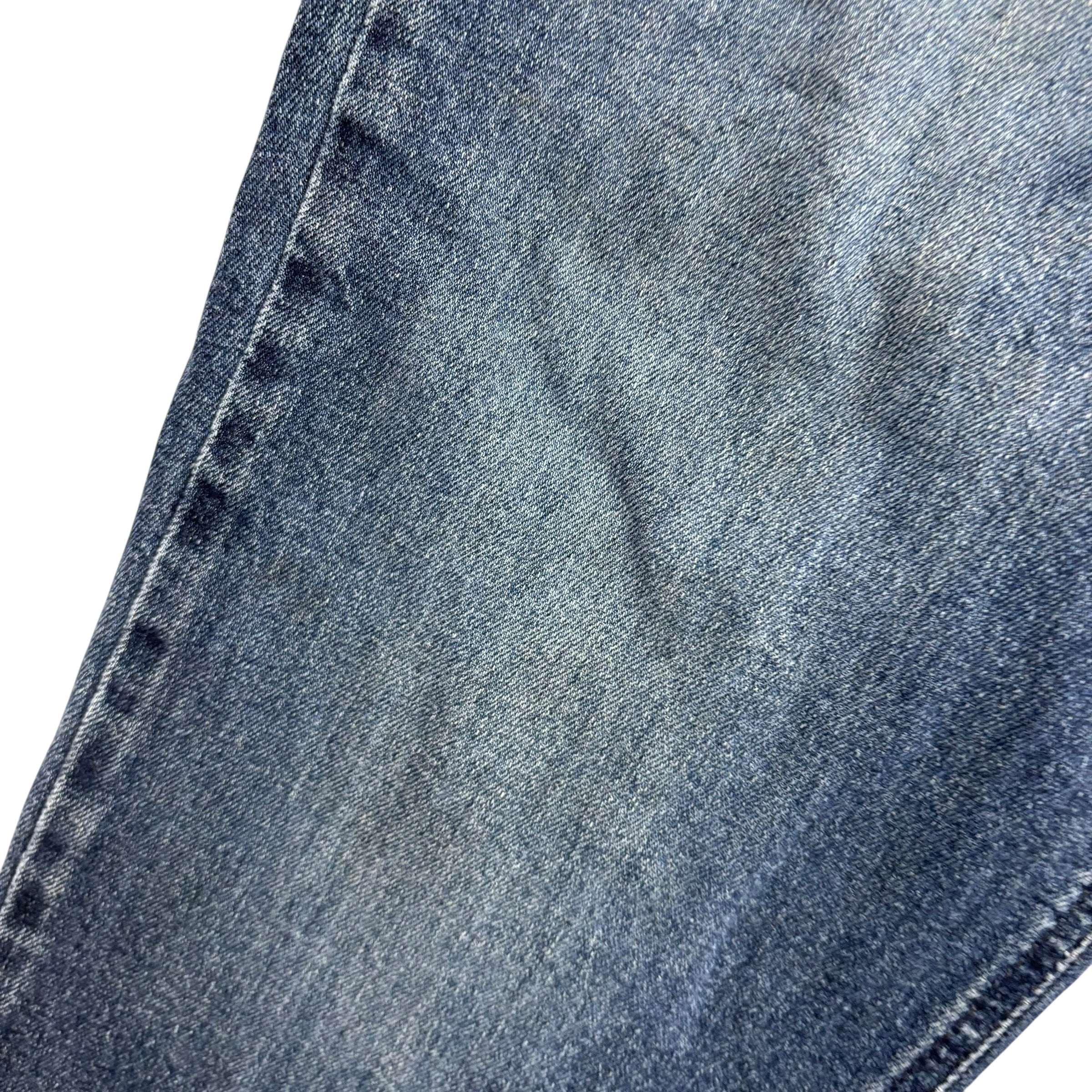 Levis Signature Jeans W36 L30 Mens Navy Blue Athletic Fit Stretch Denim