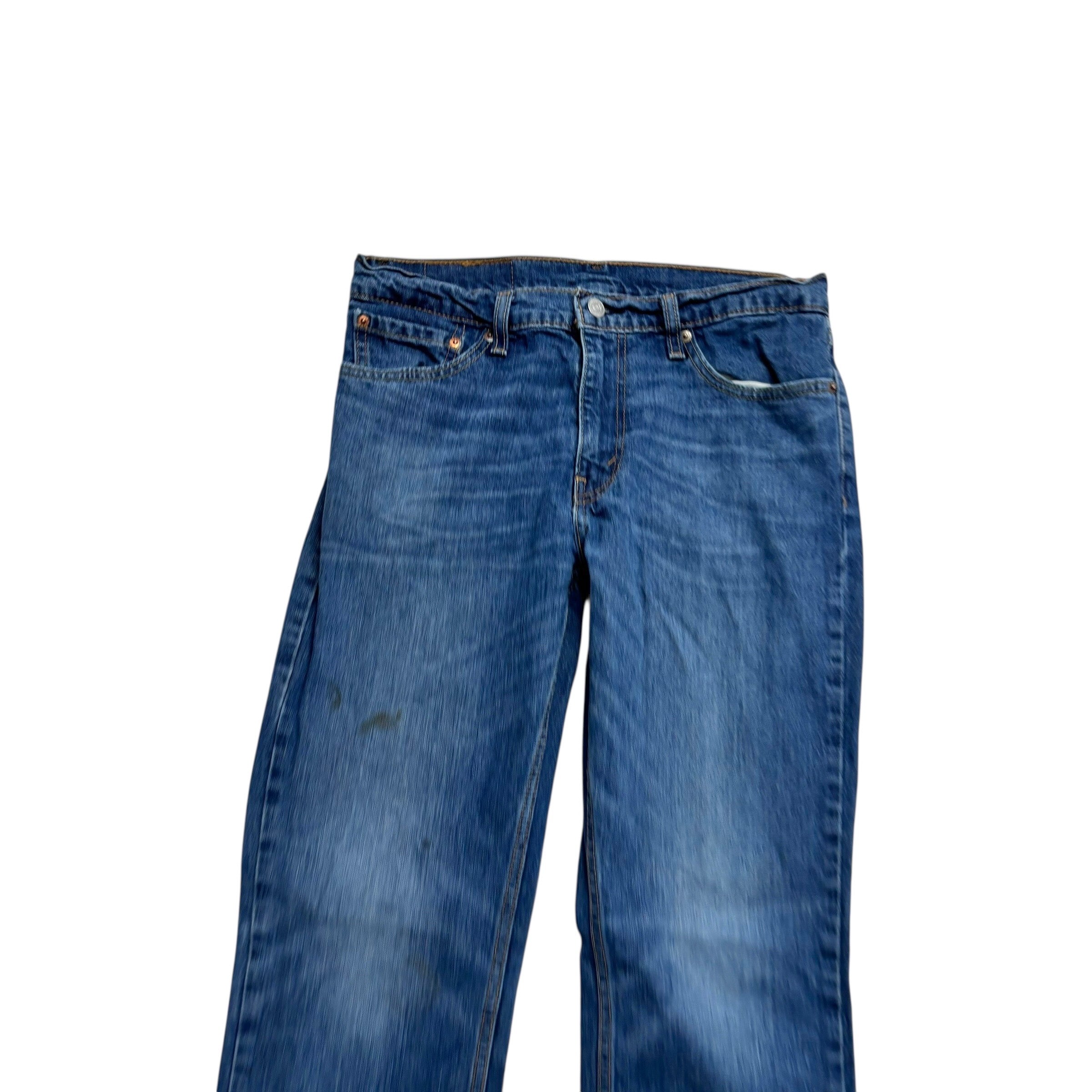 Levis 511 Jeans W31 L30 Mens Mid Blue Slim Fit Stretch Denim (F)
