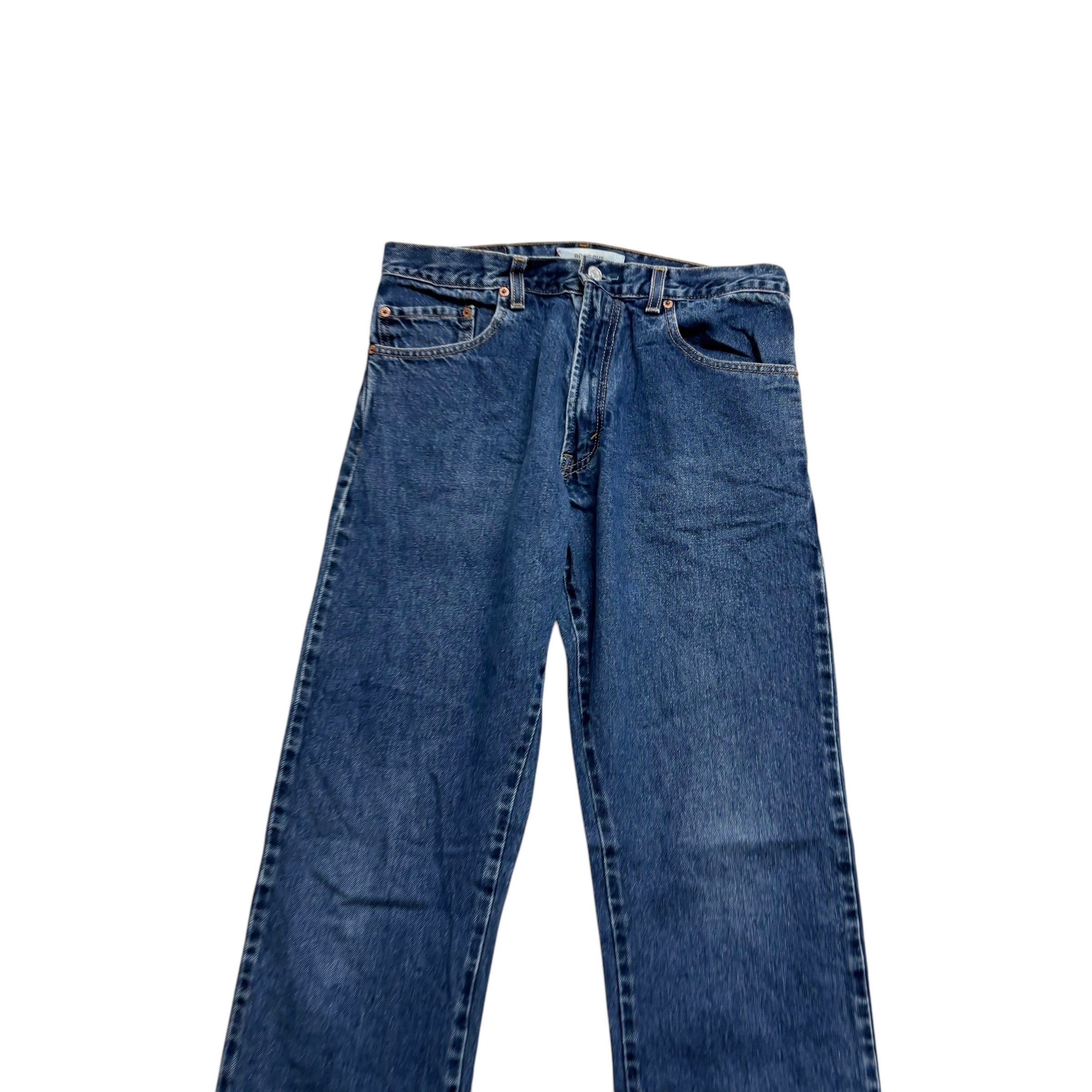 Levis 517 Jeans W32 L36 Mens Mid Blue Regular Bootcut Fit Vintage Denim (E)