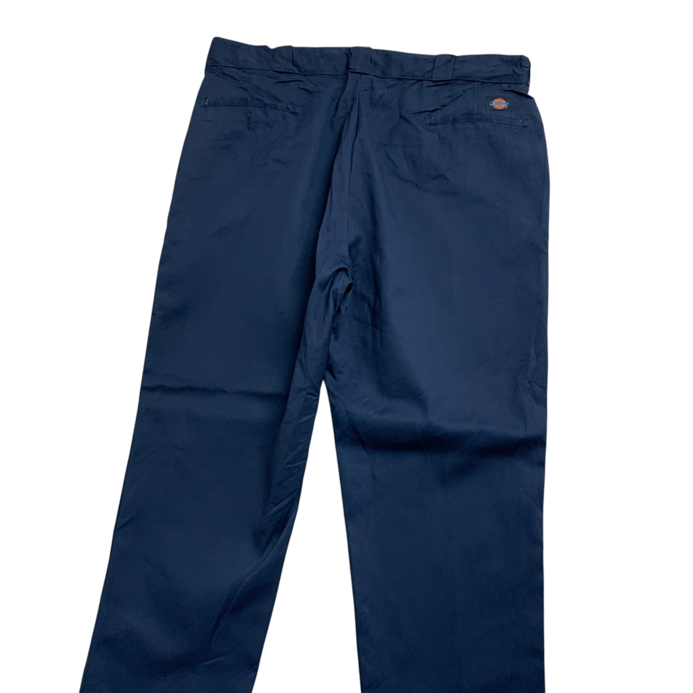 Dickies 874 Trousers W40 L30 Mens Blue Pants Original Straight Fit Workwear