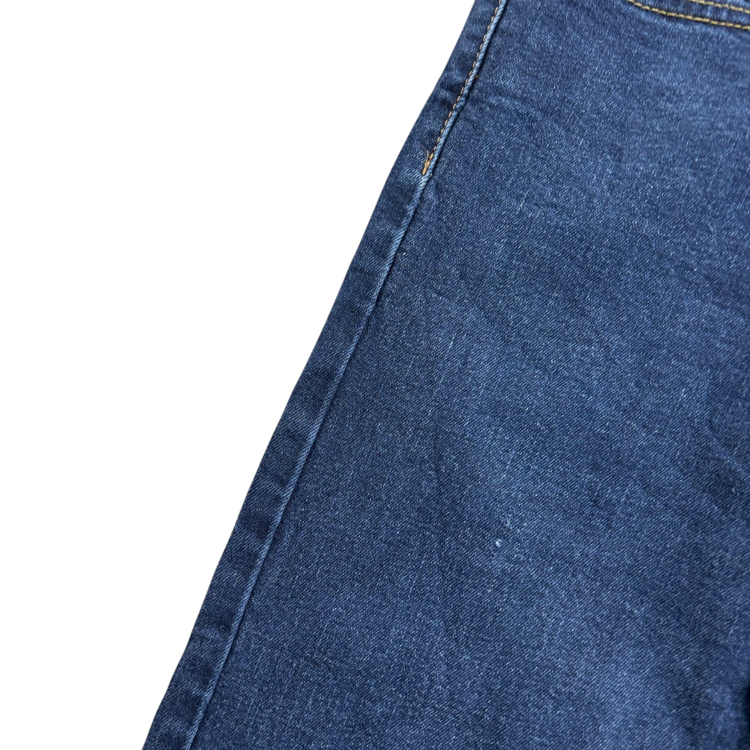 Levis 502 Jeans W30 L31 Mens Dark Blue Regular Tapered Fit Stretch Denim