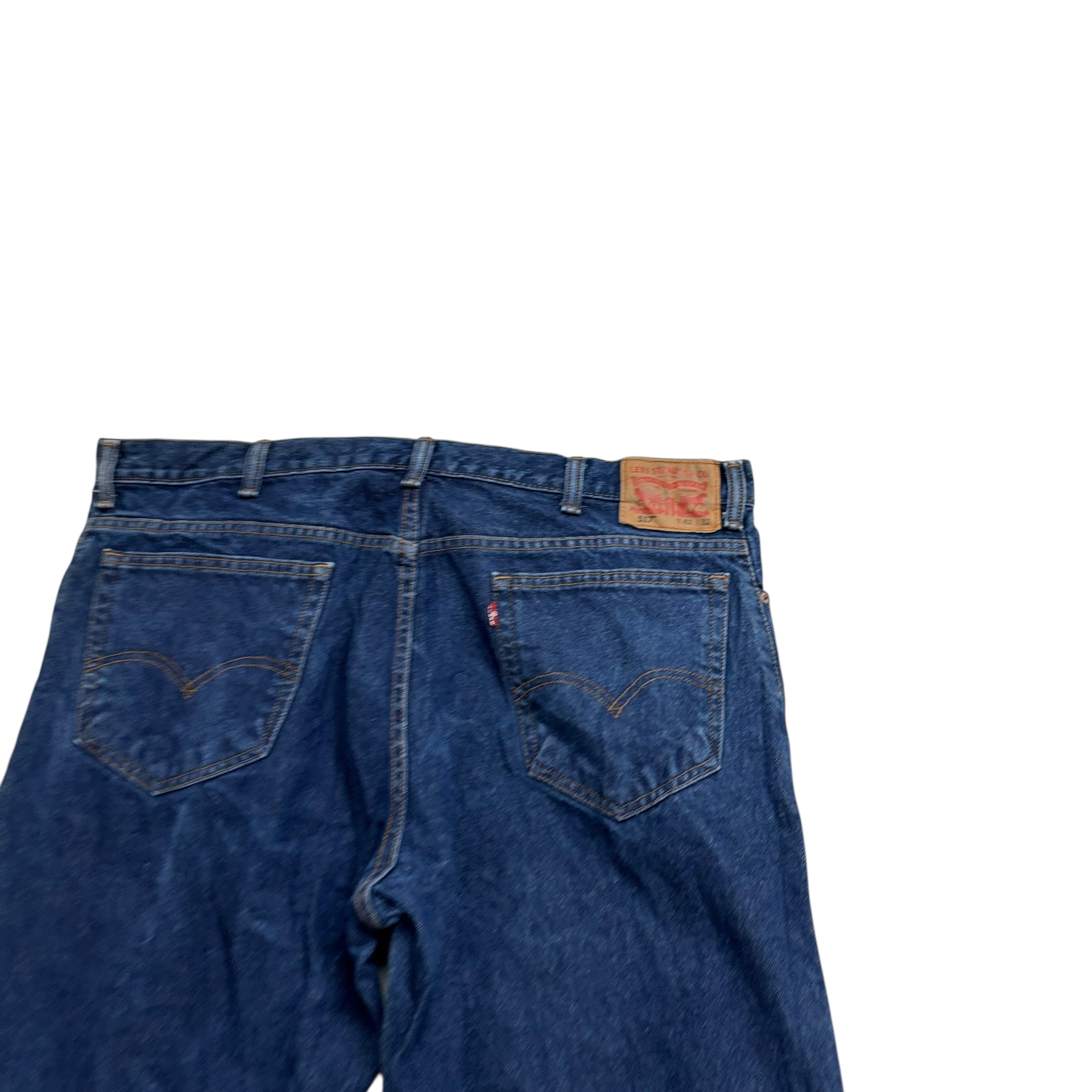 Levis 517 Jeans W42 L32 Mens Dark Blue Regular Bootcut Fit Vintage Denim (E)