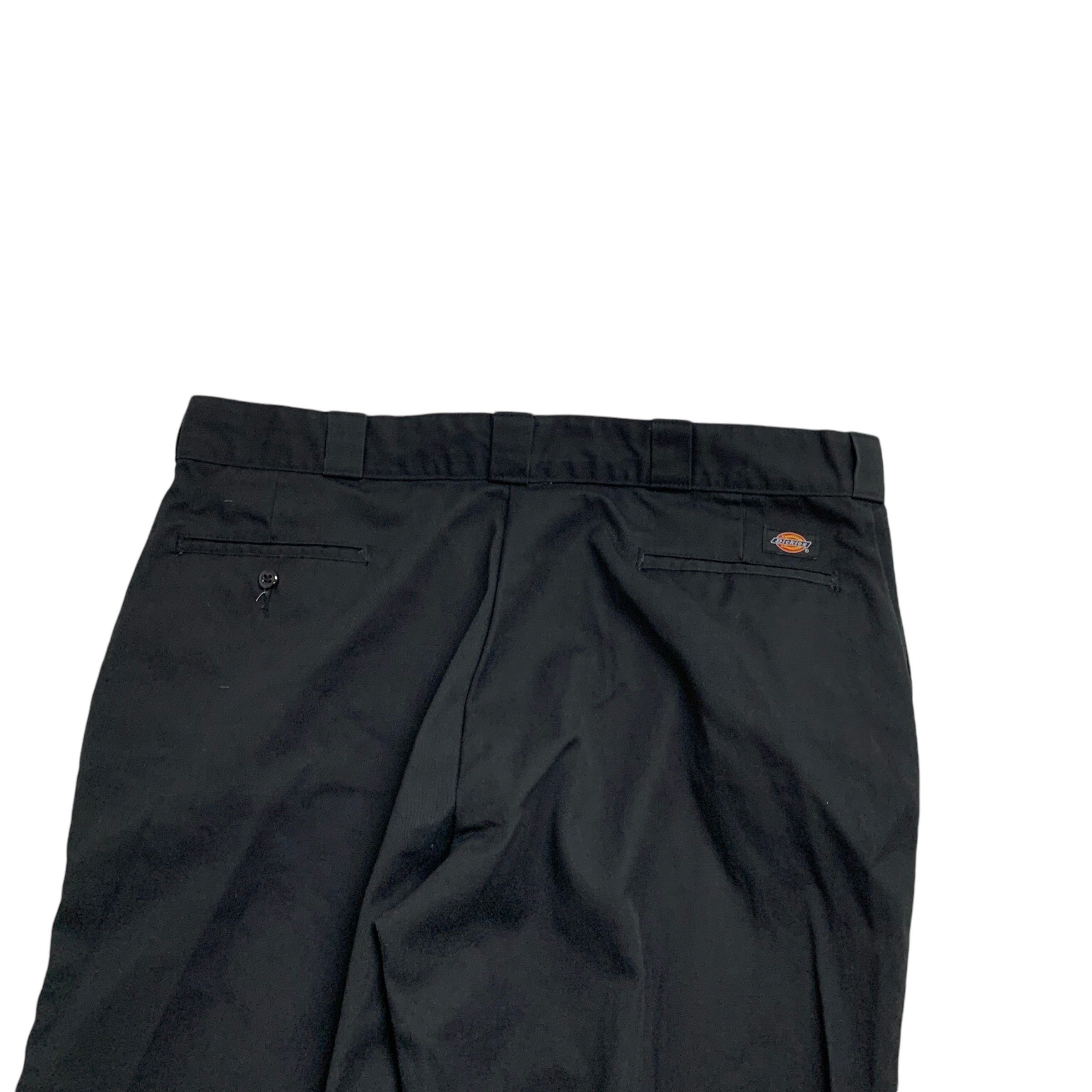 Dickies 874 Trousers W40 L30 Mens Black Pants Original Straight Fit Workwear