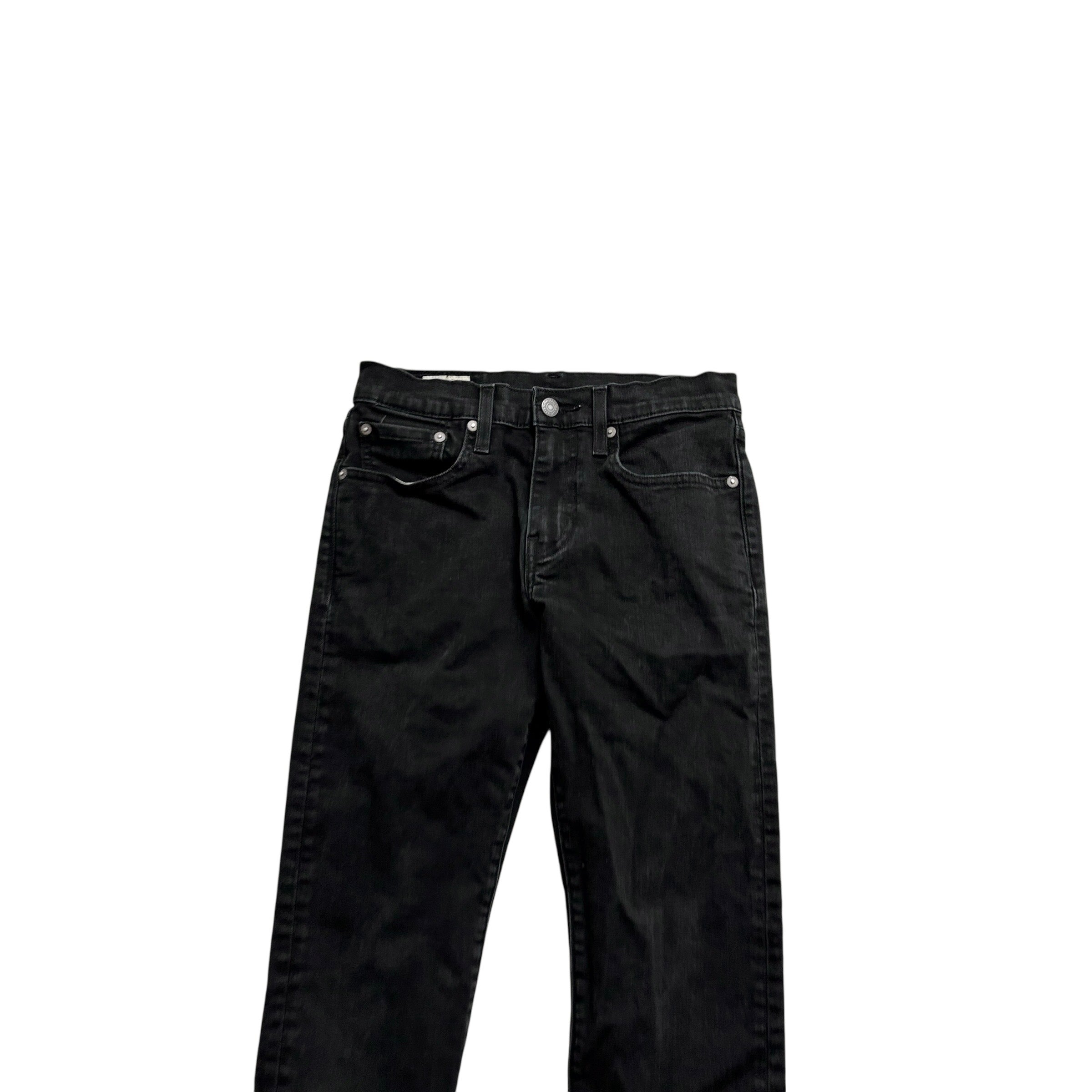 Levis 512 Jeans W27 L27 Mens Black Slim Tapered Fit Stretch Denim