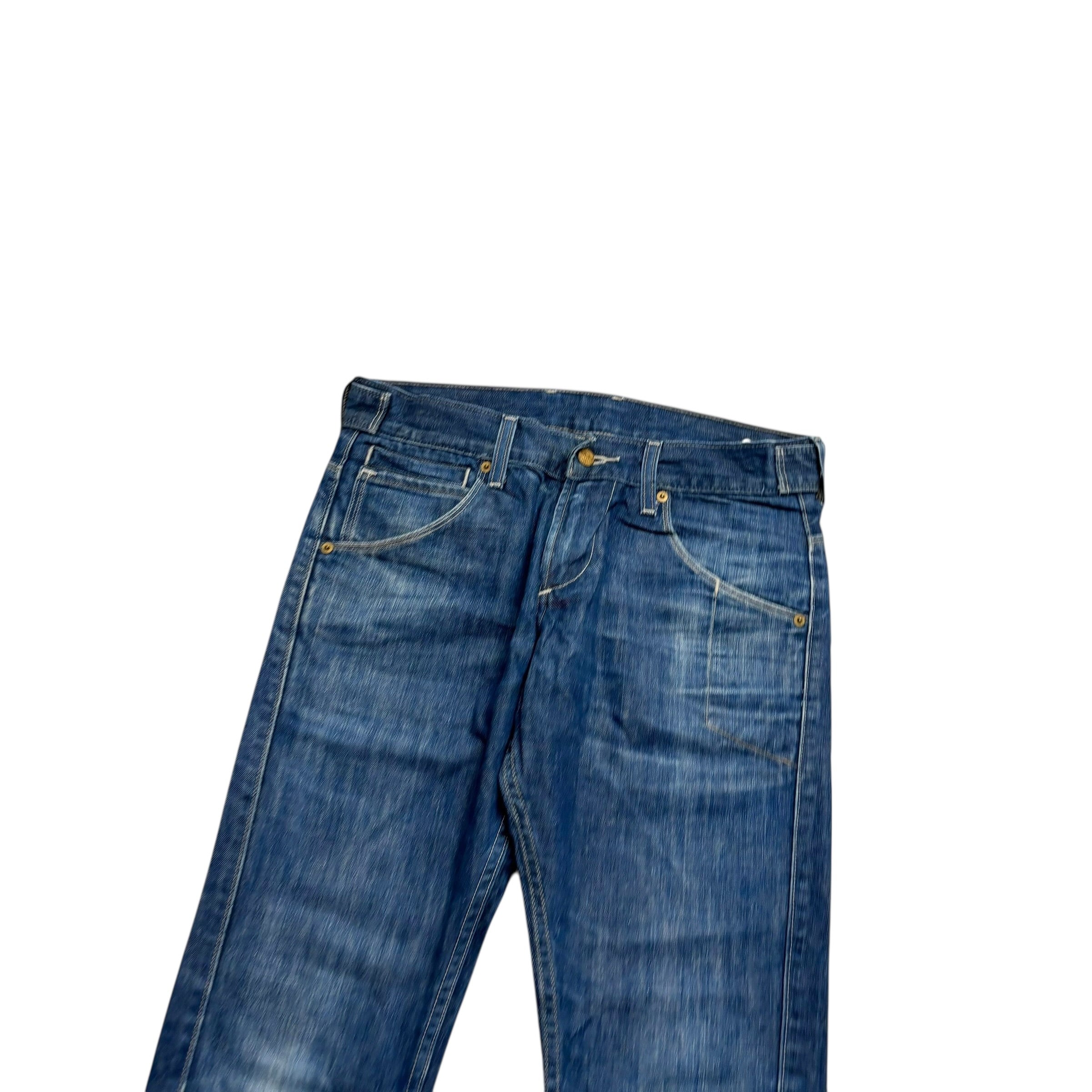 Levis 511 Jeans W30 L30 Mens Dark Blue Slim Fit Vintage Denim