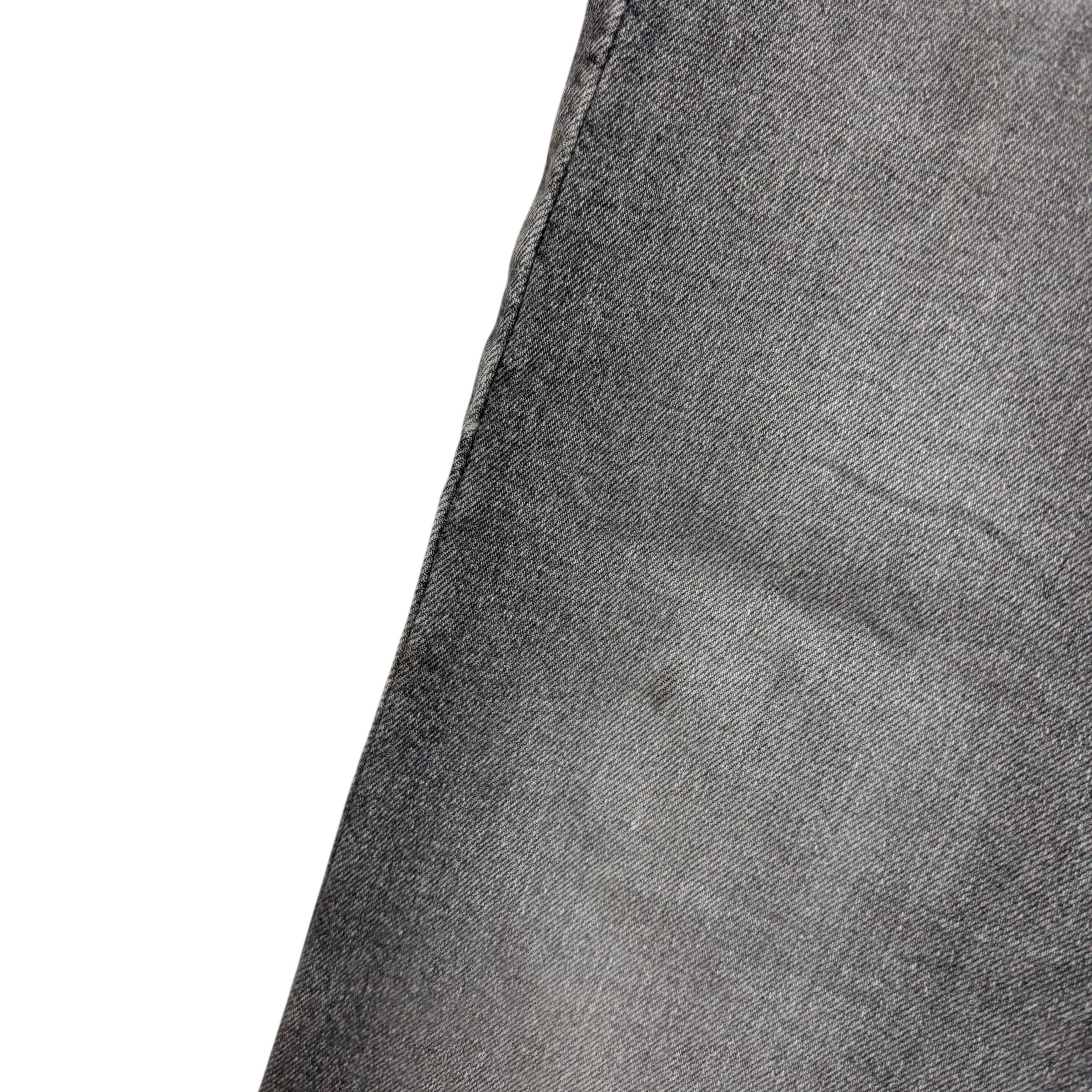 Levis 505 Jeans W32 L32 Mens Grey Regular Straight Fit Stretch Denim