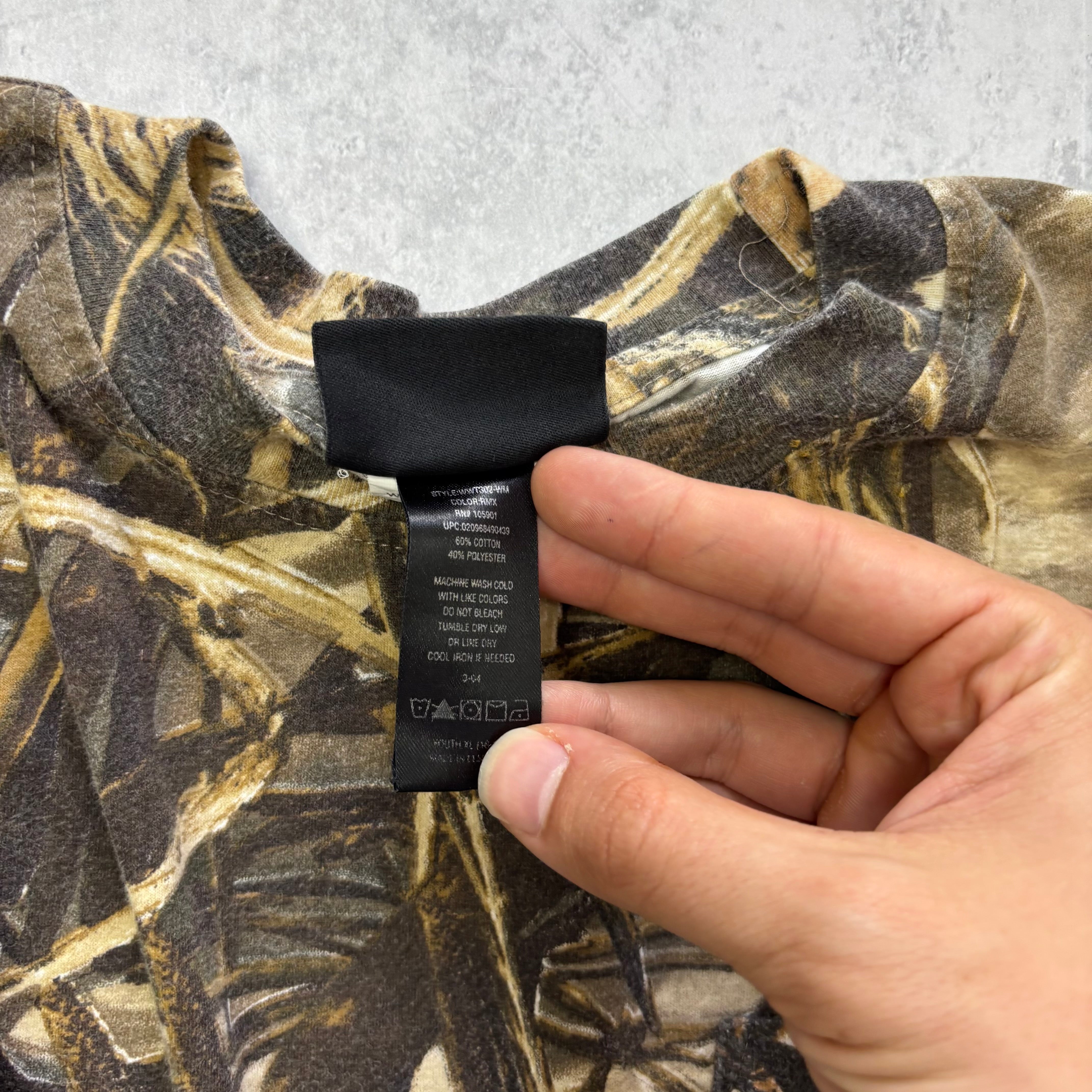 RealTree T Shirt Womens XS Camo Y2K Hunting Kids XL (E)