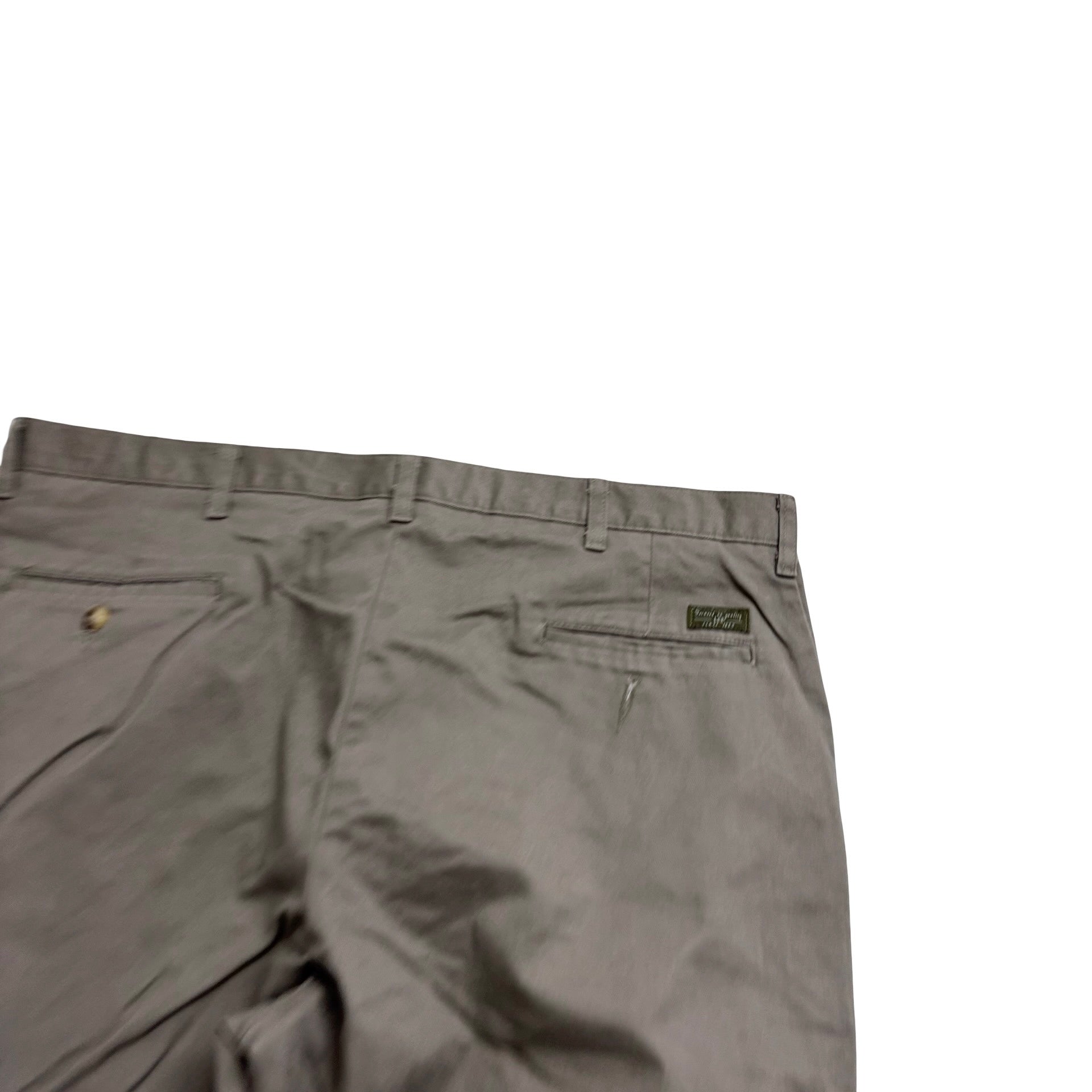 Lee Trousers W40 L30 Mens Brown Relaxed Straight Fit Vintage Pants (E)