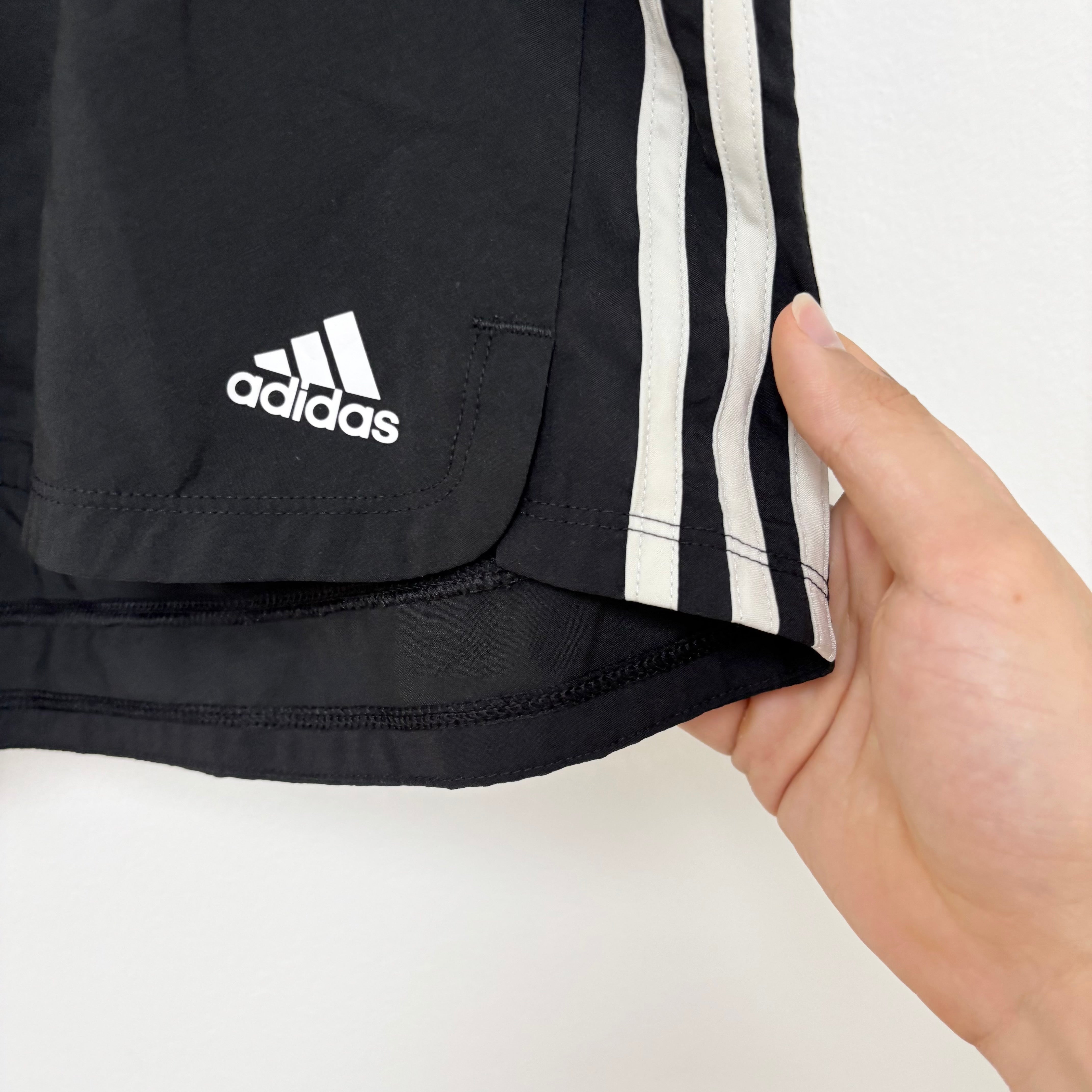 Adidas Shorts Womens XXL Black Sports Running Gym Athletic Aeroready (E)