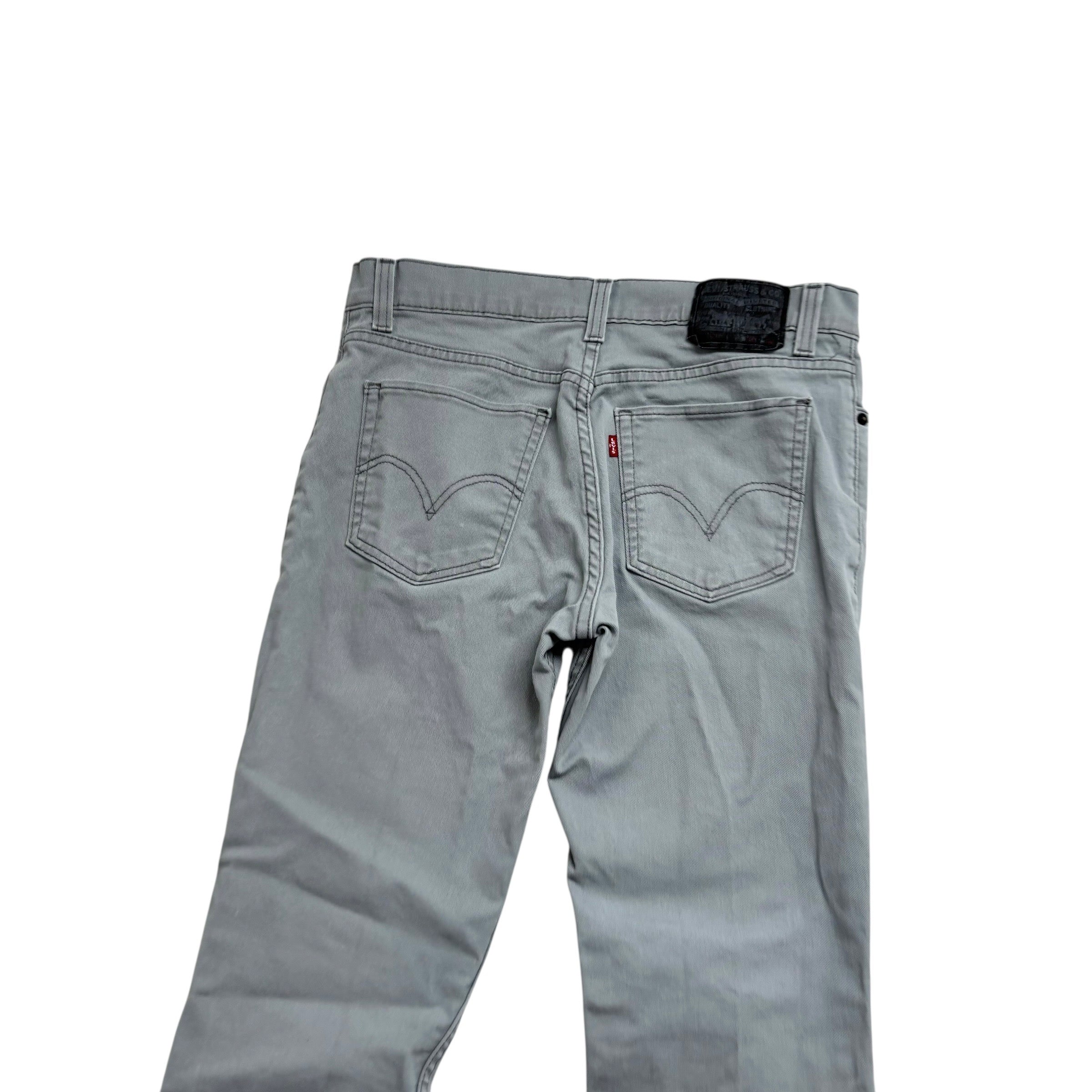 Levis 510 Jeans W33 L32 Mens Blue Skinny Fit Stretch Vintage Denim (E)