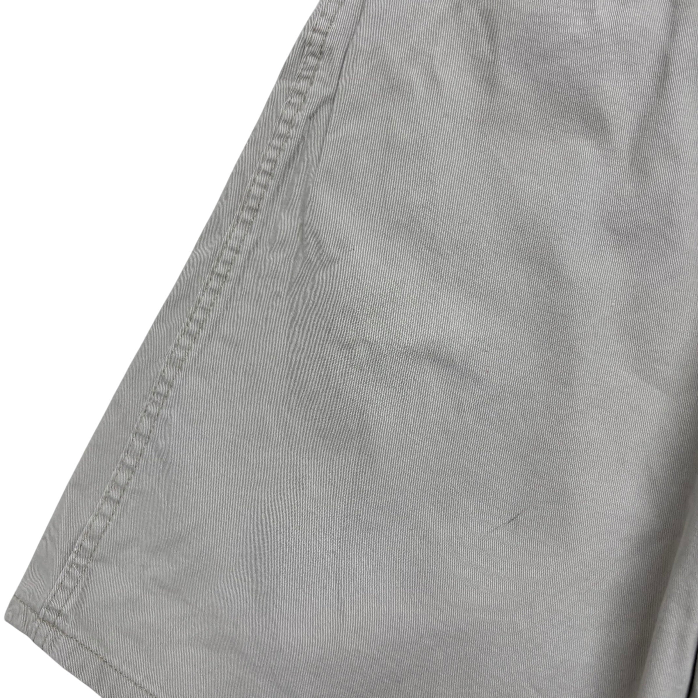 Vintage Wrangler Baggy Jorts W40 Mens Denim Shorts Grey Stone Relaxed Fit