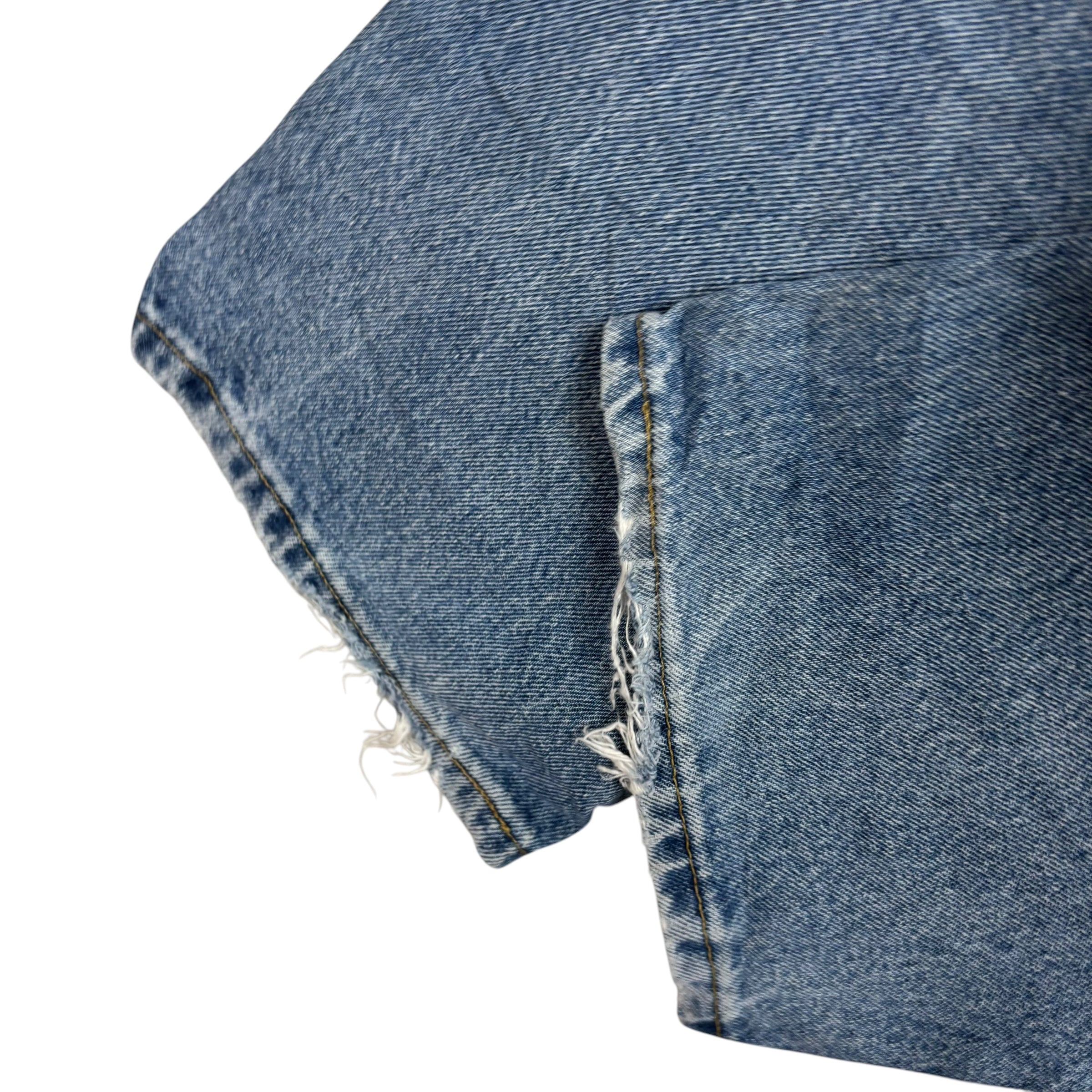 Lee Jeans W38 L34 Mens Light Blue Regular Straight Fit Vintage Denim (F)