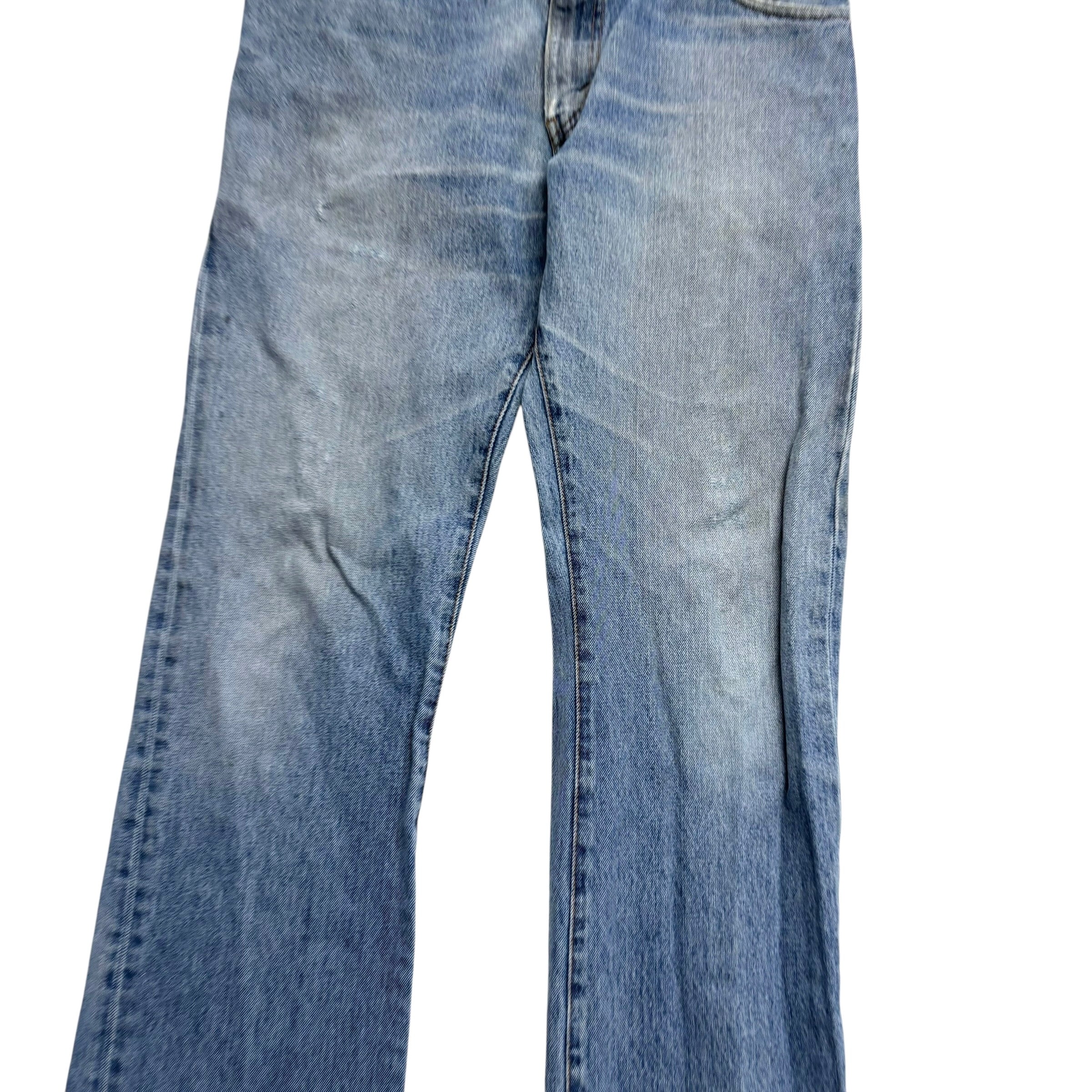 Levis 517 Jeans W36 L34 Mens Mid Blue Regular Bootcut Fit Denim (F)