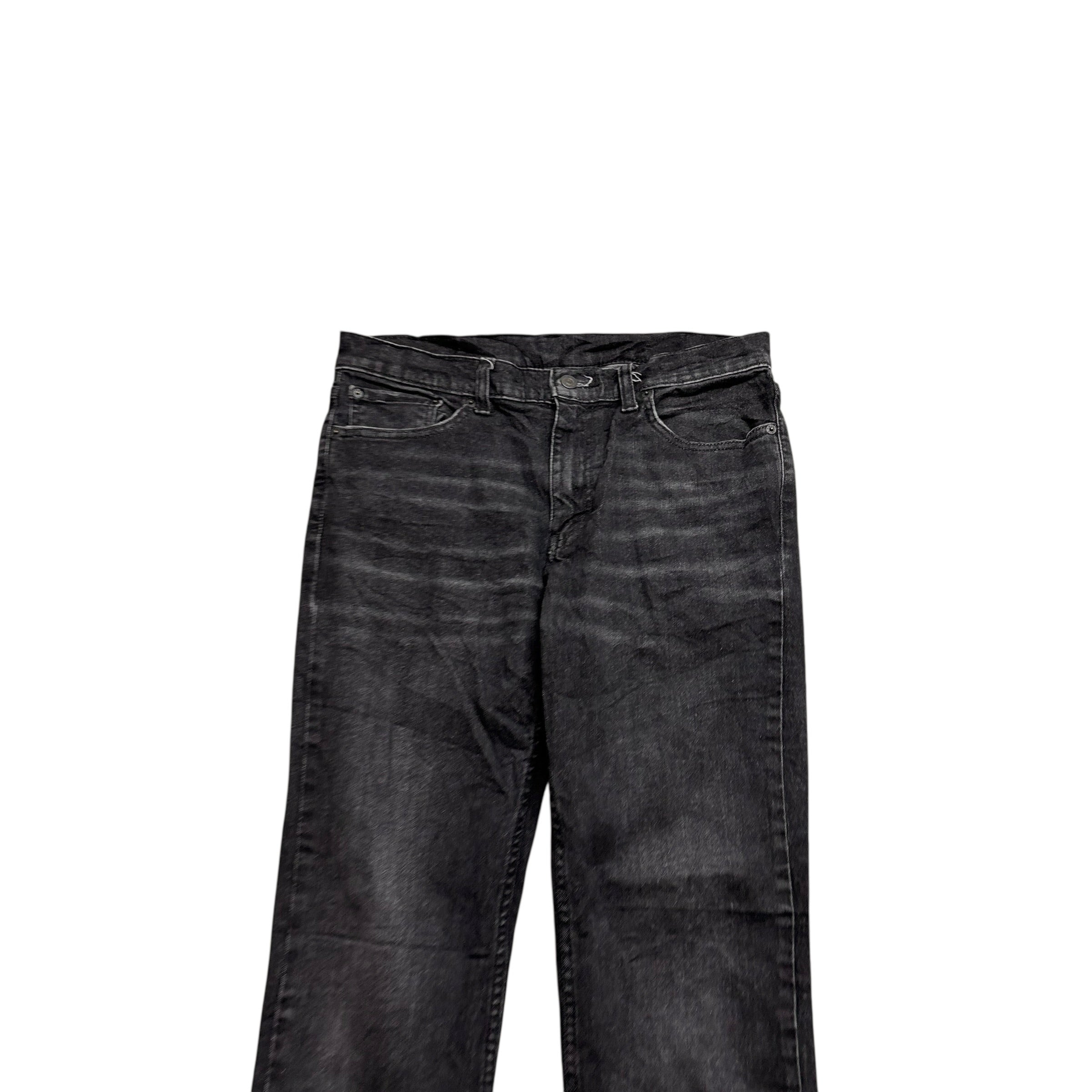 Levis 511 Jeans W33 L32 Mens Black Slim Fit Stretch Denim (E)